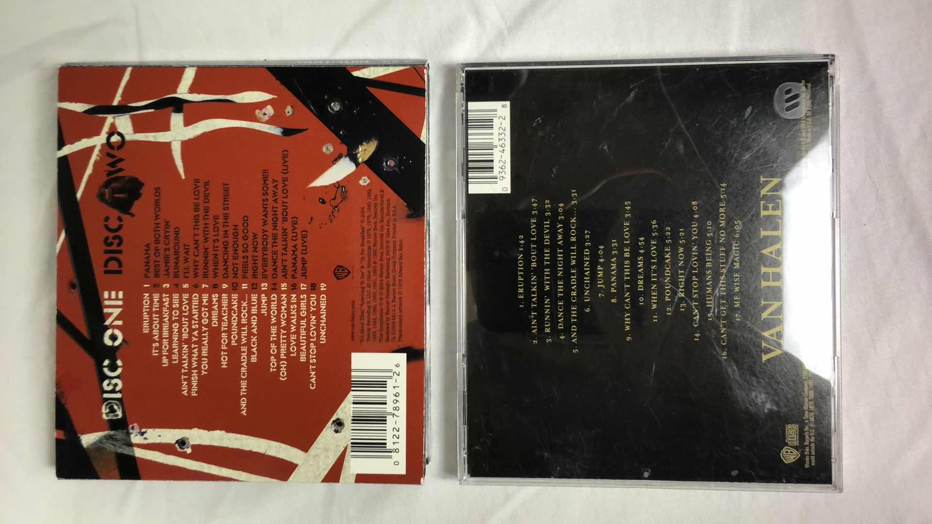 Photo 1 of ASSORTED VAN HALEN ALBUM CDS (4)