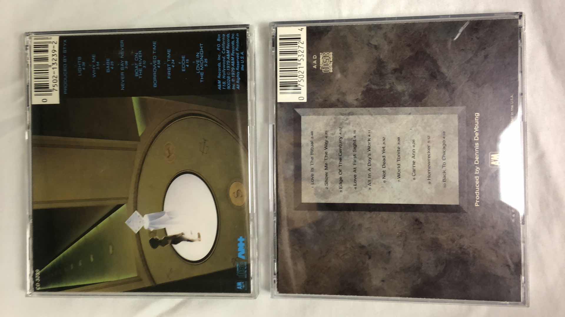 Photo 1 of ASSORTED STYX ALBUMS (5)