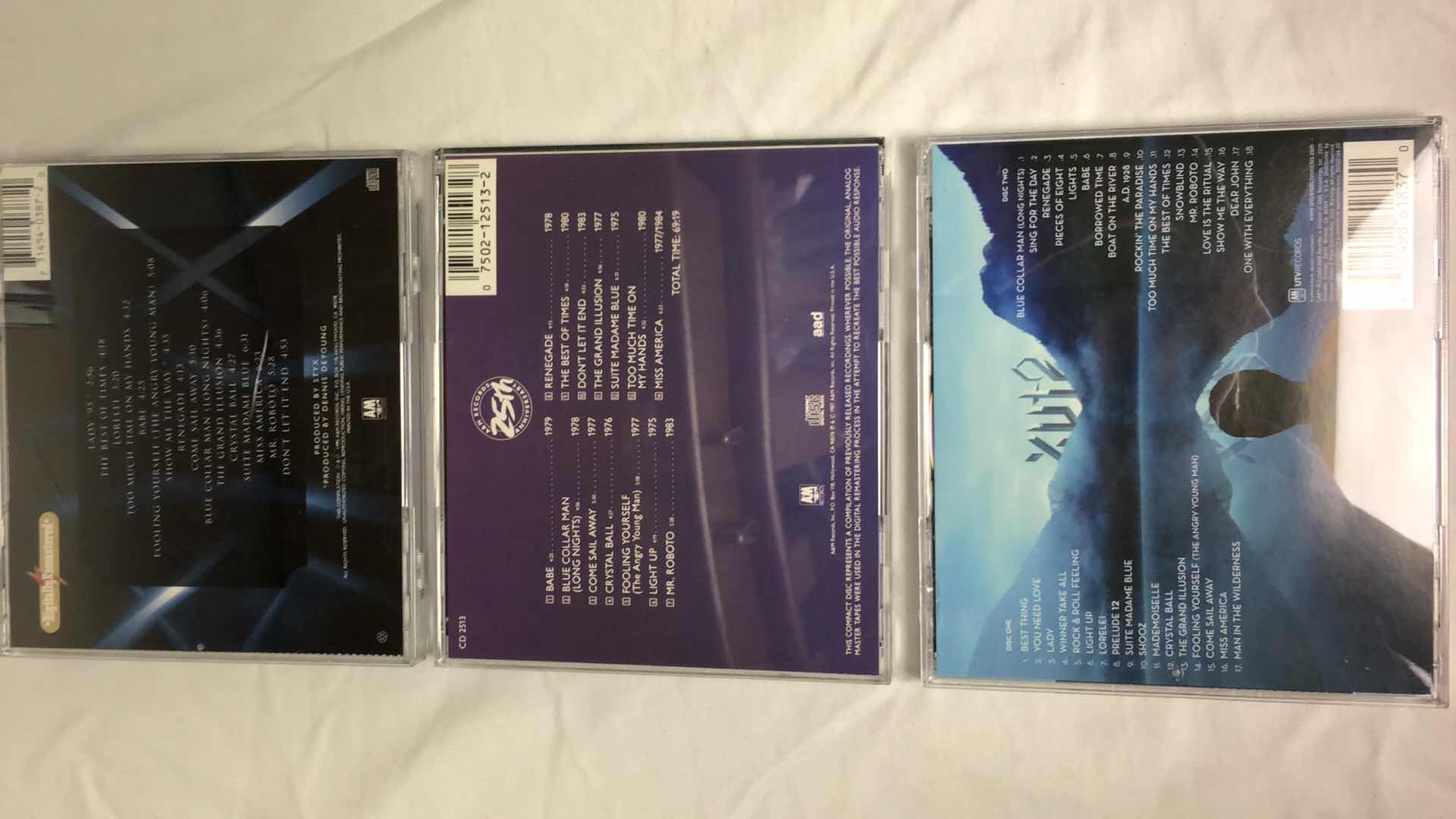 Photo 1 of ASSORTED STYX ALBUMS (5)