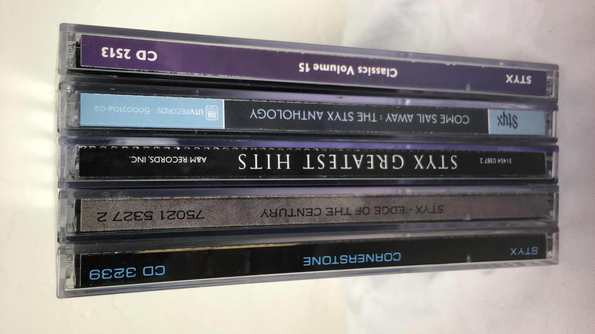 Photo 1 of ASSORTED STYX ALBUMS (5)