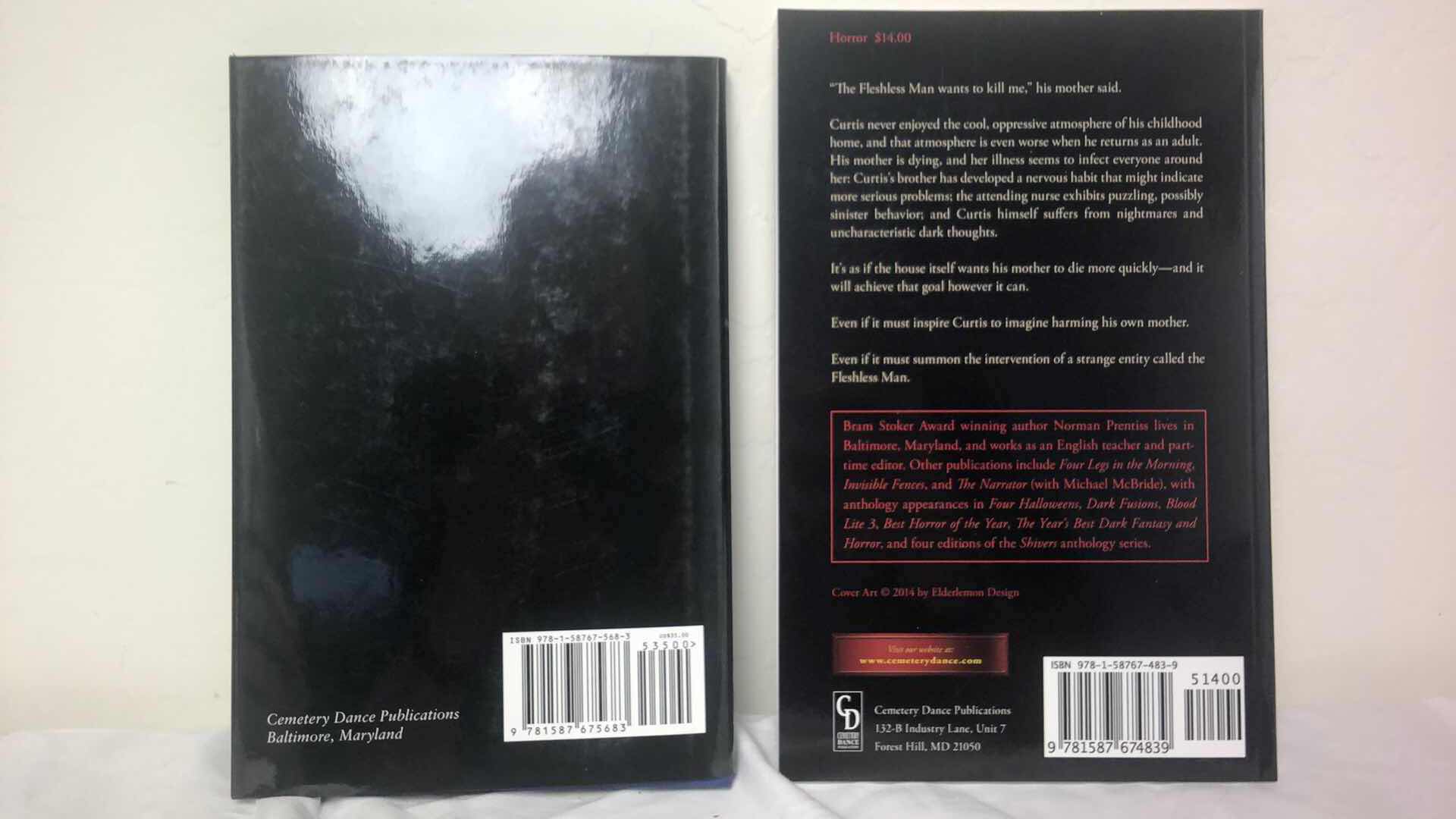 Photo 1 of LOST AND LONELY BY BRIAN FREEMAN HARDCOVER & THE FLESHLESS MAN BY NORMAN PRENTISS SOFTCOVER BOOKS