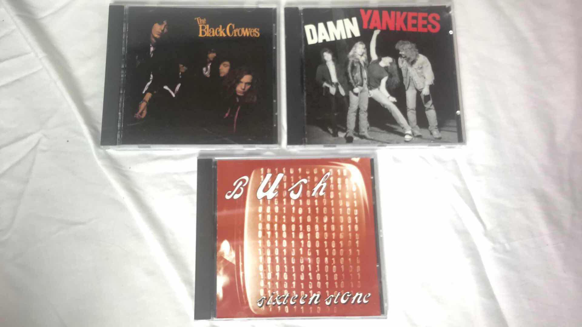 Photo 1 of ASSORTED ROCK ALBUM CDS THE CARS, BUSH, ETC (5)