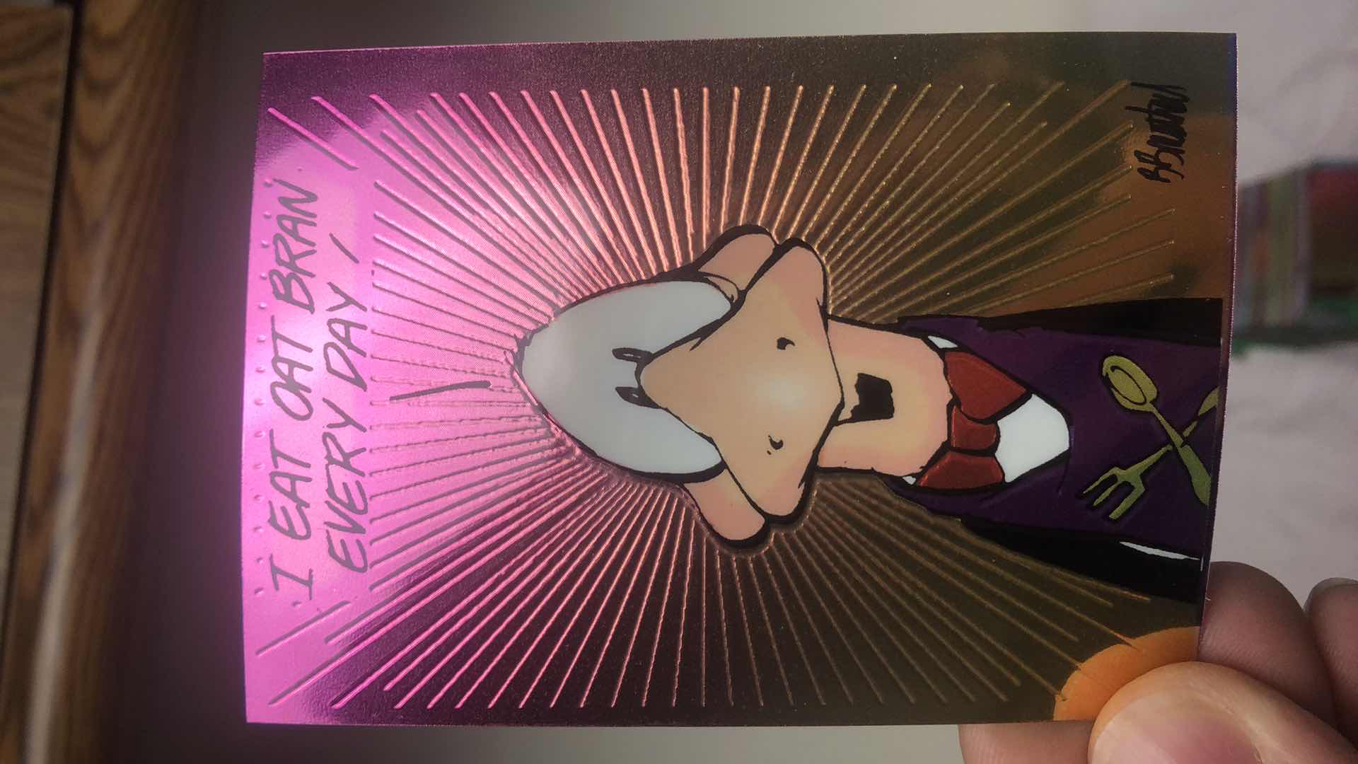 Photo 1 of APPROX 100 BLOOM COUNTY CHROMIUM TRADING CARDS 100 CARD SET IN ORDER