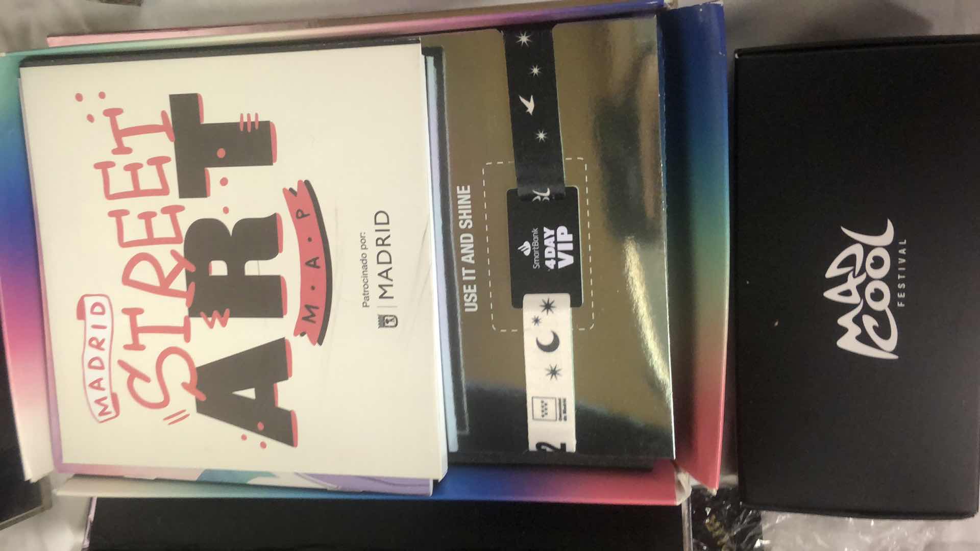 Photo 1 of LARGE LOOT FULL OF TRADING CARDS, MAD COOL FRST VIP PASSES, FIGURINES AND MUCH MORE