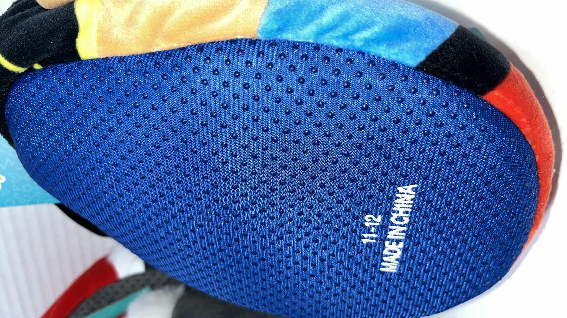 Photo 1 of KELLYTOY SQUISHMALLOWS PLUSH KIDS SLIPPERS, PENGUIN/BEAR SIZE 11-12 (2)