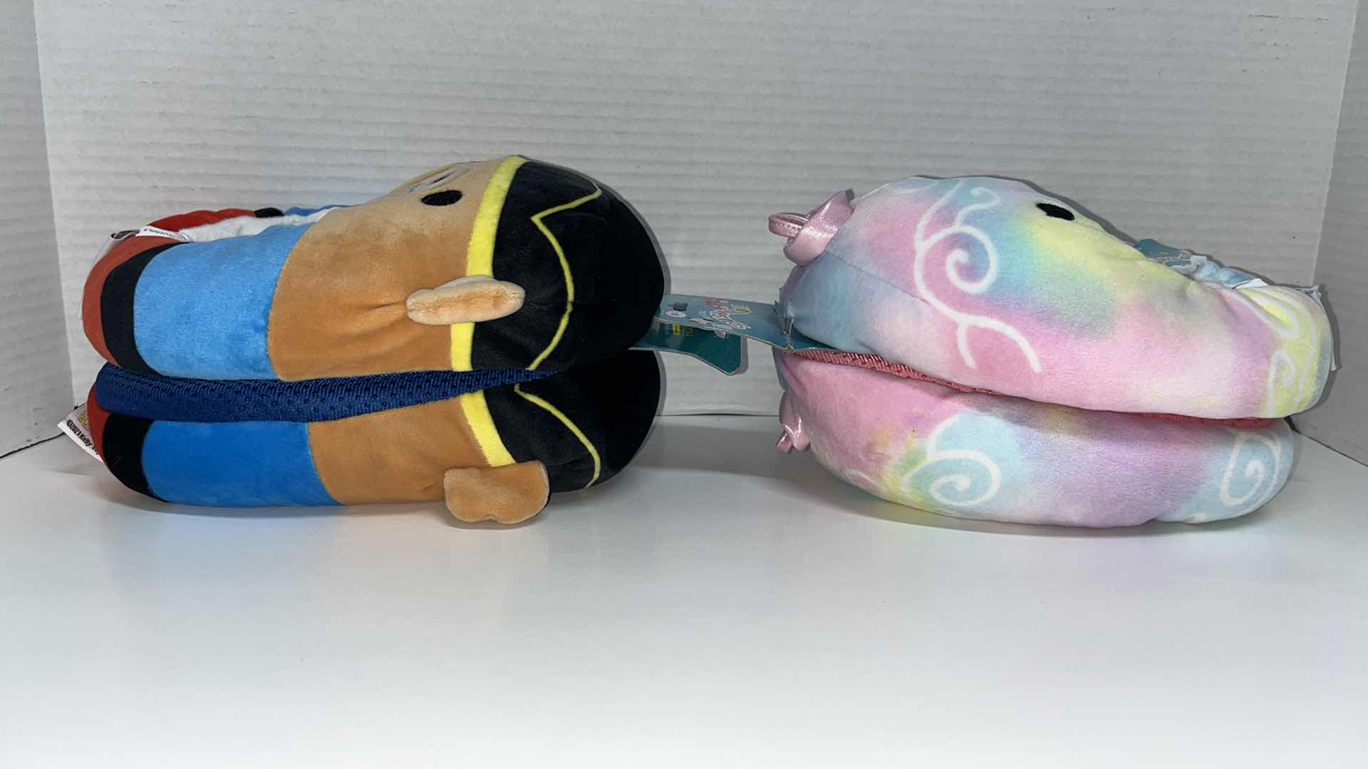 Photo 1 of KELLYTOY SQUISHMALLOWS PLUSH KIDS SLIPPERS, BEAR/ORNAMENT SIZE 13-1 (2)