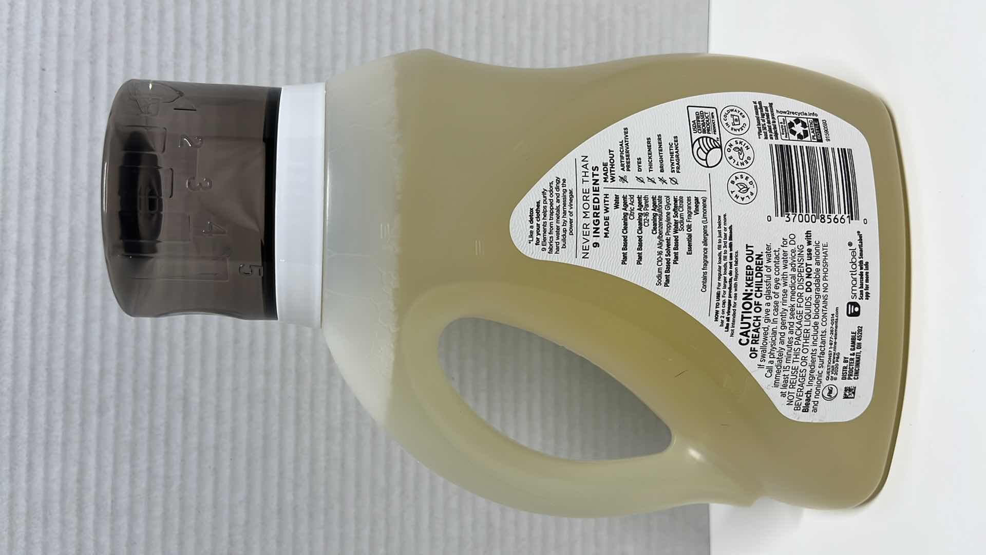 Photo 1 of NEW 9 ELEMENTS EUCALYPTUS SCENTED LAUNDRY DETERGENT, 46 OZ (CASE OF 6)