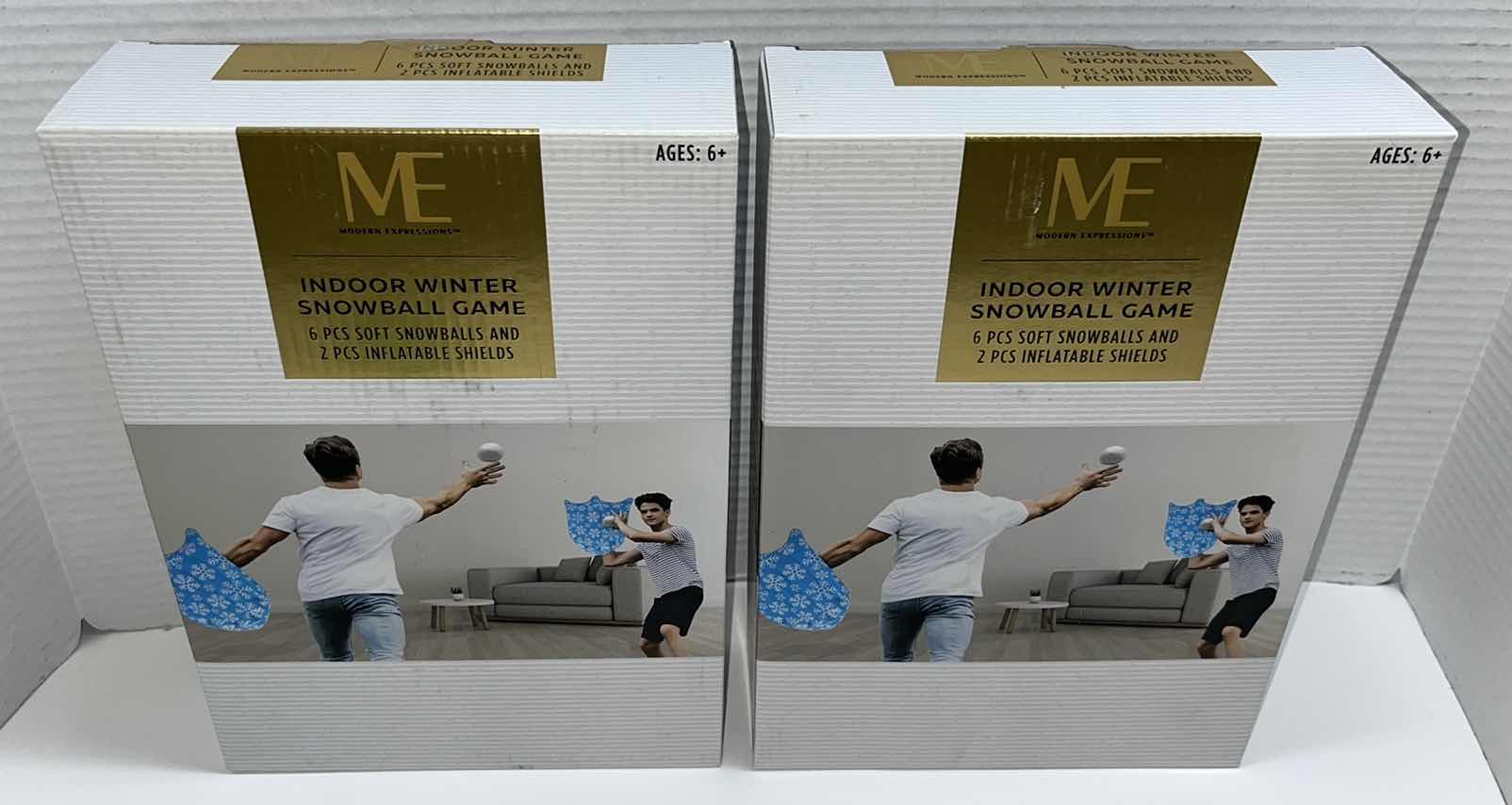 Photo 1 of NEW MODERN EXPRESSIONS INDOOR WINTER SNOWBALL GAME (2)
