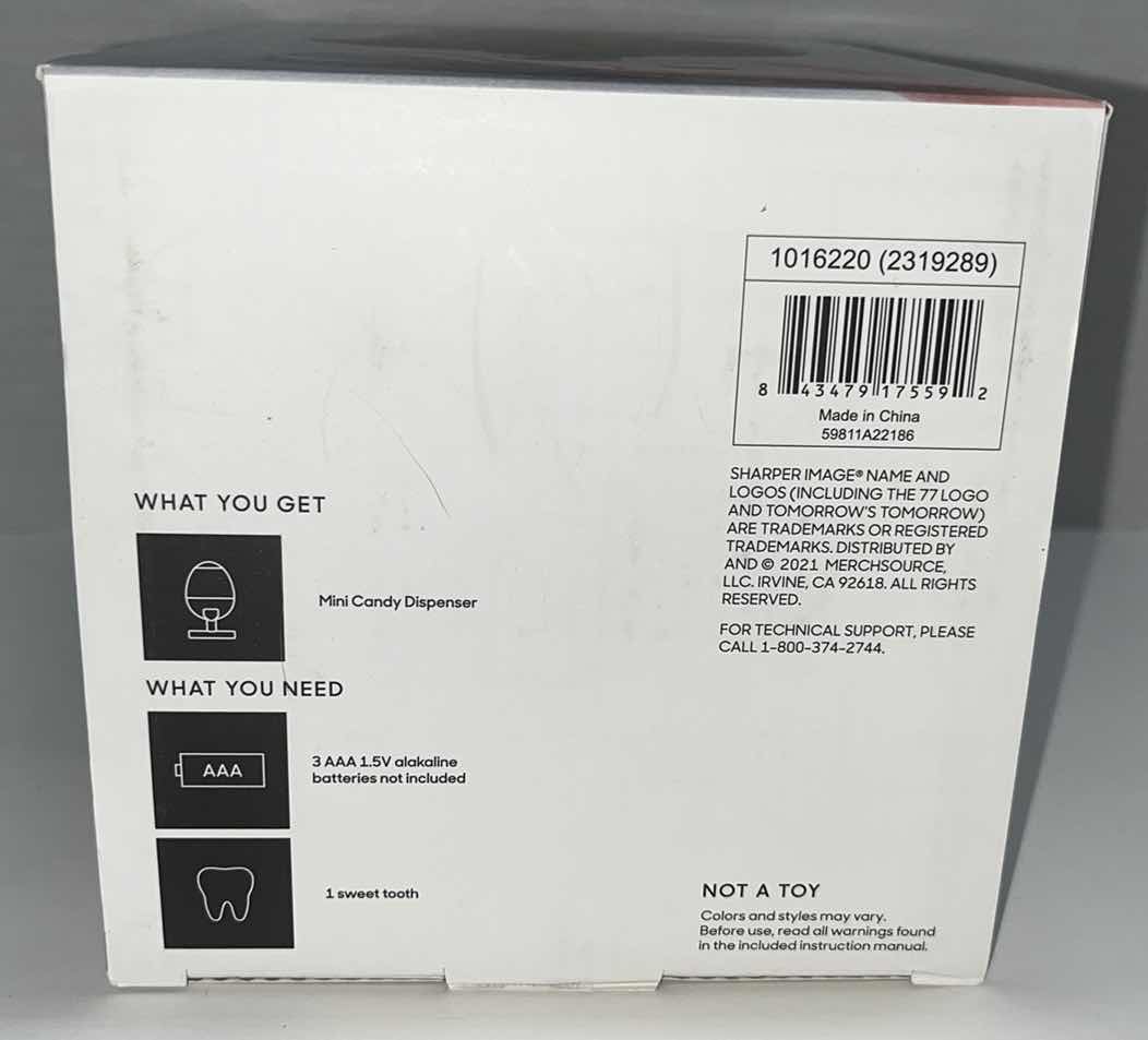 Photo 1 of NEW SHARPER IMAGE MINI CANDY DISPENSER (1)