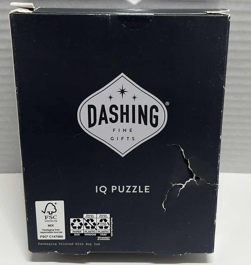 Photo 1 of ASSORTED GAMES- DOUBLE SIX DOMINOES, THE OFFICE TRIVIA & IQ PUZZLE (3)