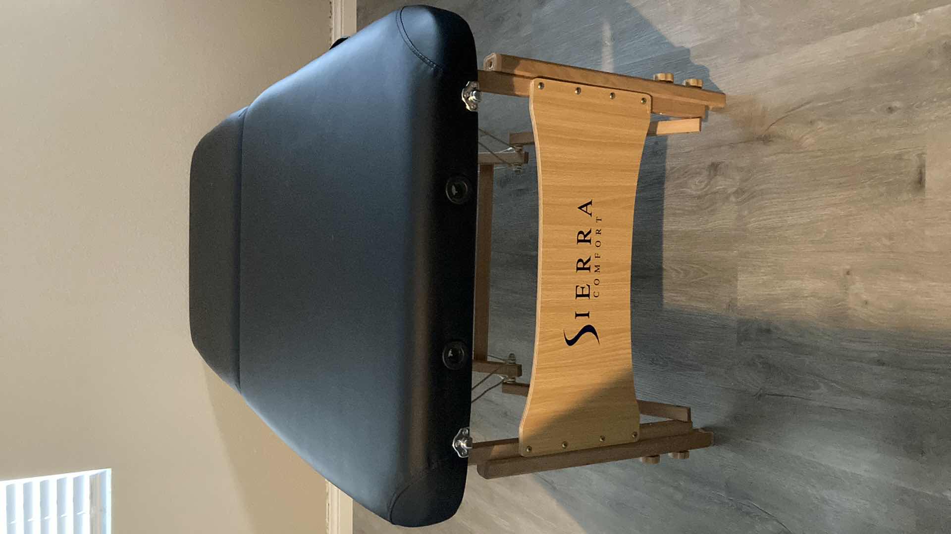 Photo 1 of SIERRA COMFORT FOLDING ADJUSTABLE HEIGHT MESSAGE TABLE W 4 SUPPORT BARS 72” X 28” H24”-33”