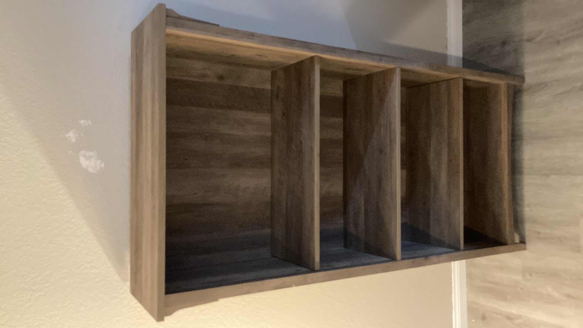 Photo 1 of BUSH FURNITURE SALINAS RECLAIMED PINE FINISH TIER BOOKSHELF 32” X 12” H63”