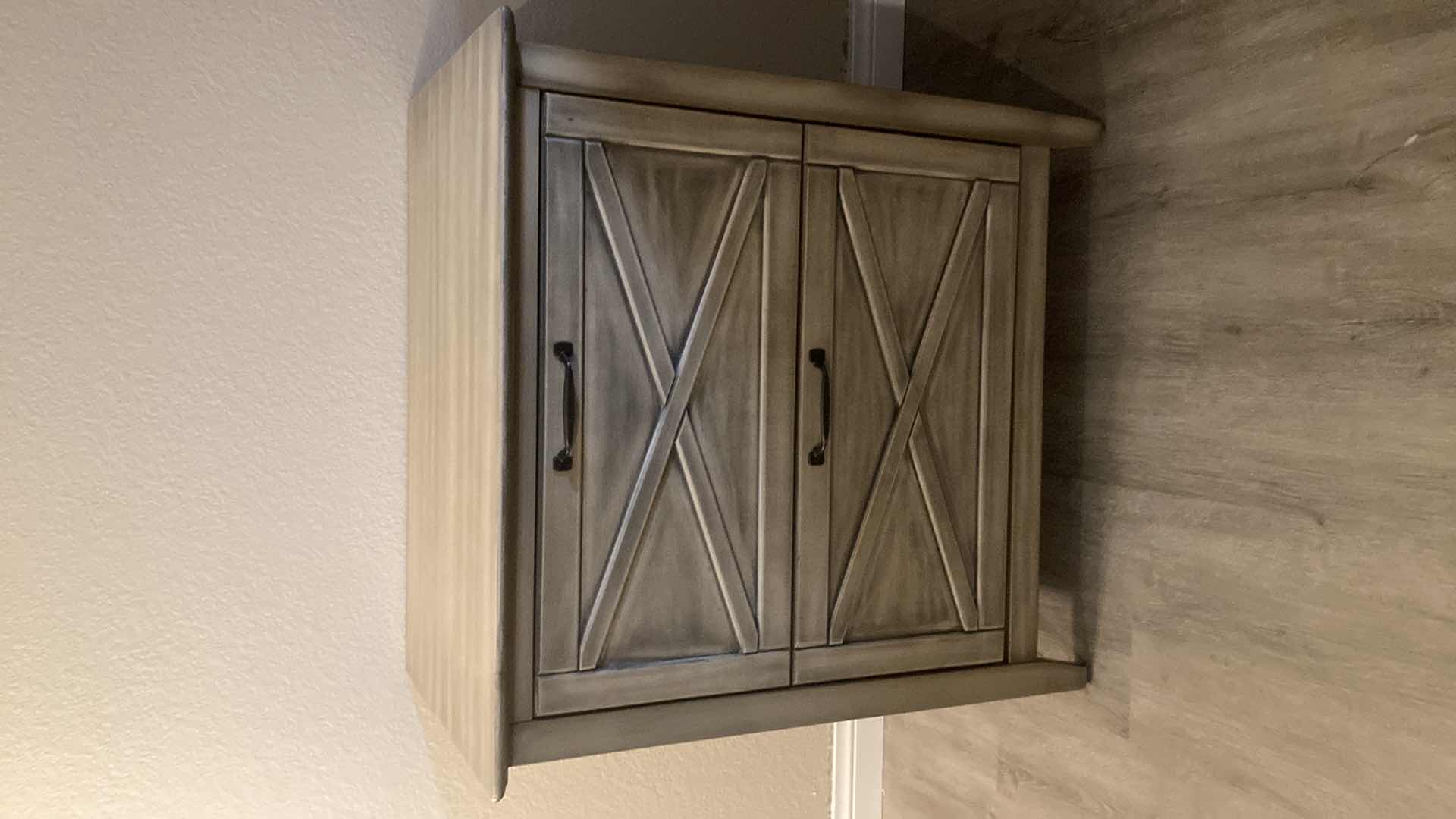 Photo 1 of KEY WEST GREY WASHED WOOD FINISH 2 DRAWER LATERAL FILE CABINET 30” X 20” H30”