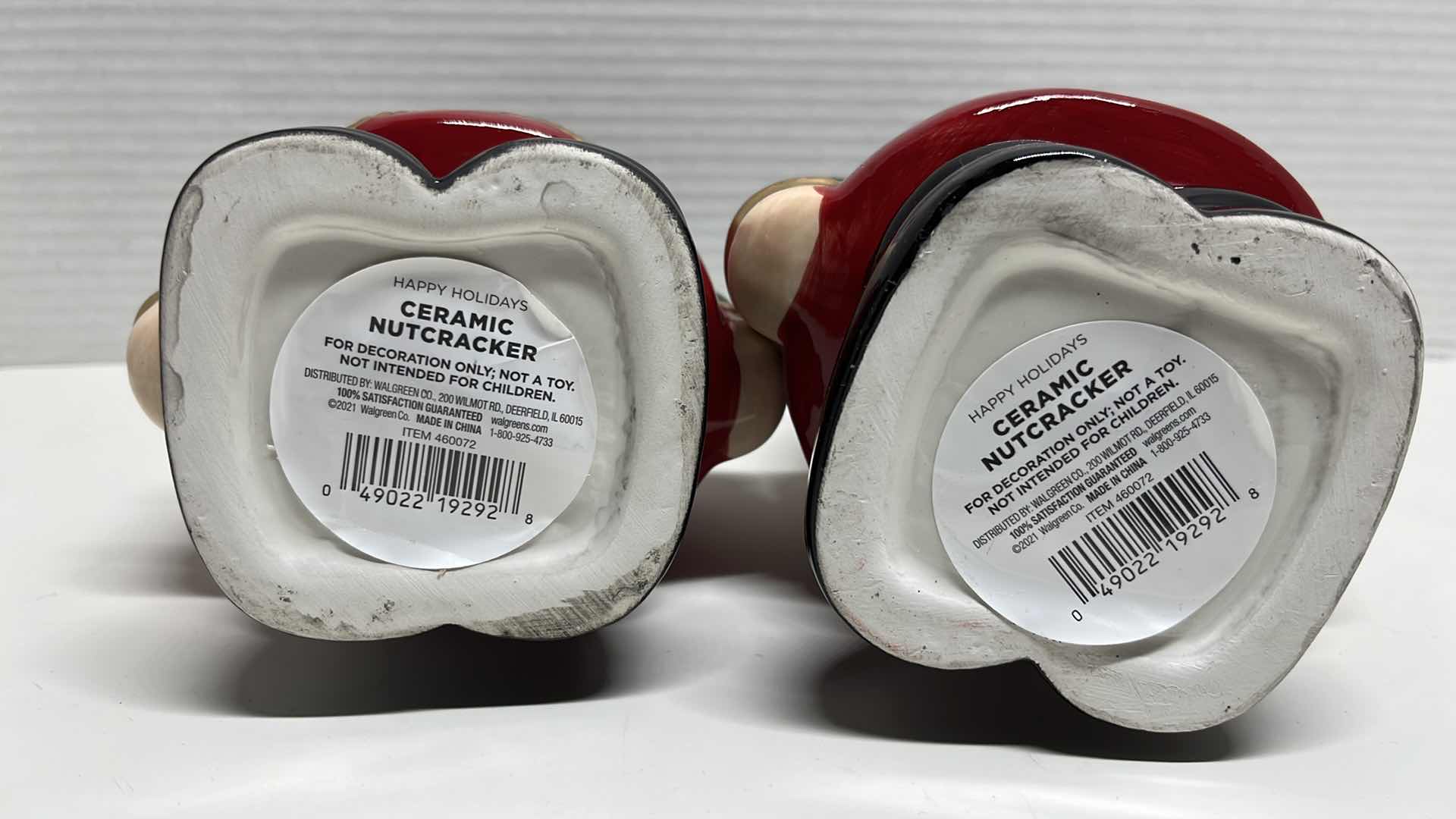 Photo 1 of NEW HAPPY HOLIDAYS CERAMIC 7” NUTCRACKER (2)