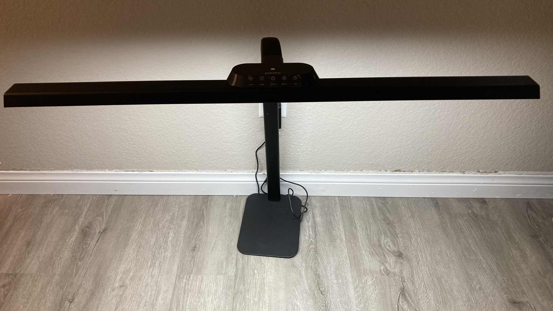 Photo 1 of KARY ARCHITECTS LED DESK LAMP W MULTIPLE LIGHT SETTINGS & FLEXIBLE NECK 31.5” X 35”