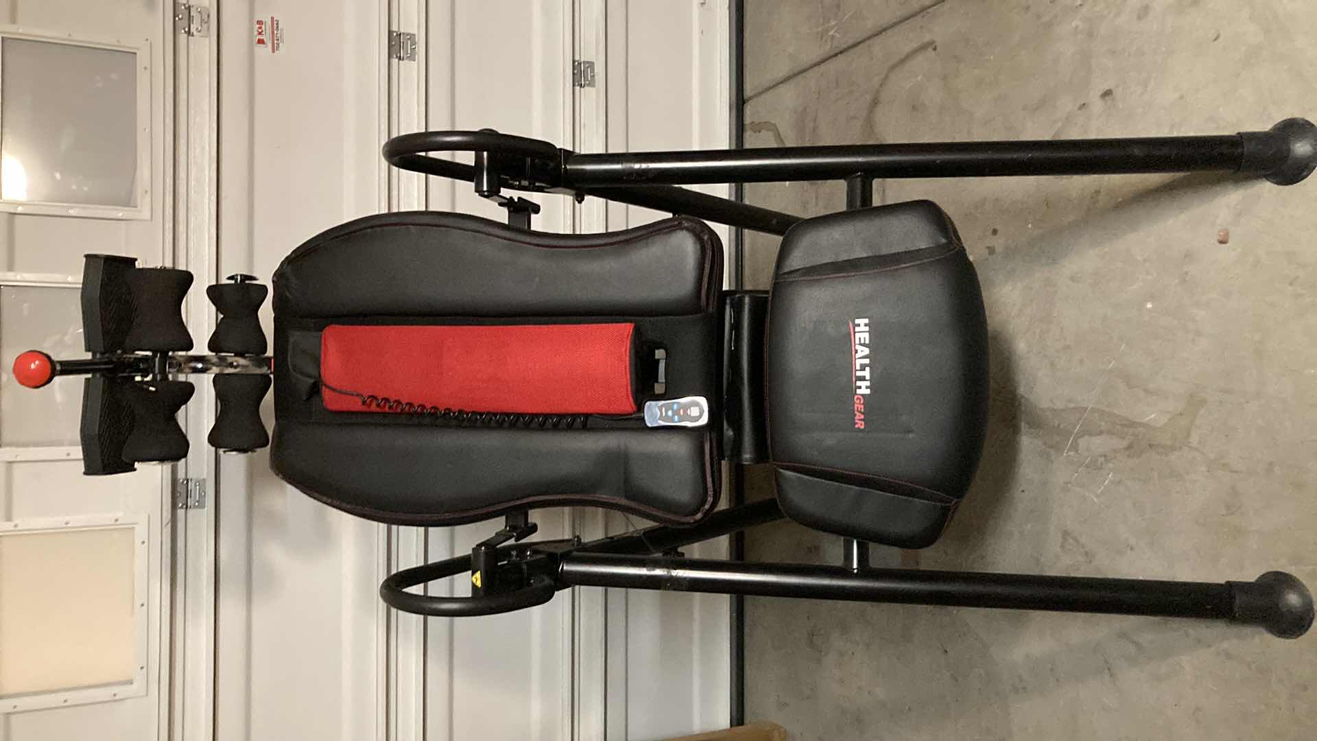 Photo 1 of HEALTH GEAR HEAT & MASSAGE INVERSION TABLE 400LB CAP 33” X 55” H71”