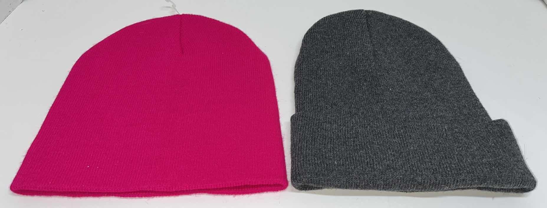 Photo 1 of NEW 2-MONTANA BEANIES PINK/GREY & 2-GRIPPER GLOVES