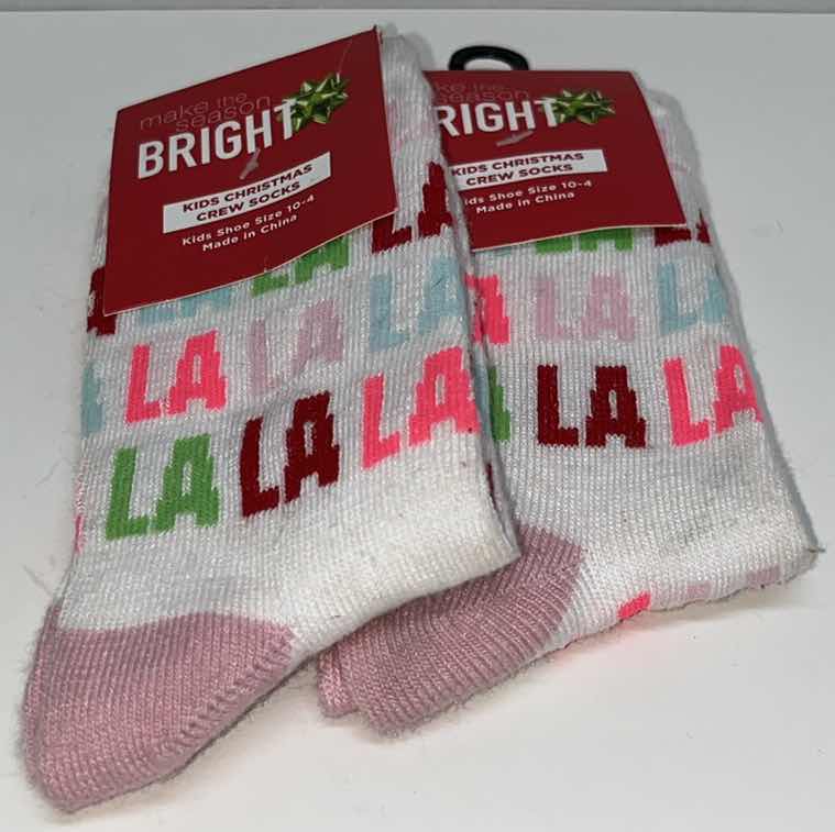 Photo 1 of NEW KIDS ANKLE SOCKS & HOLIDAY CREW SOCKS (9)