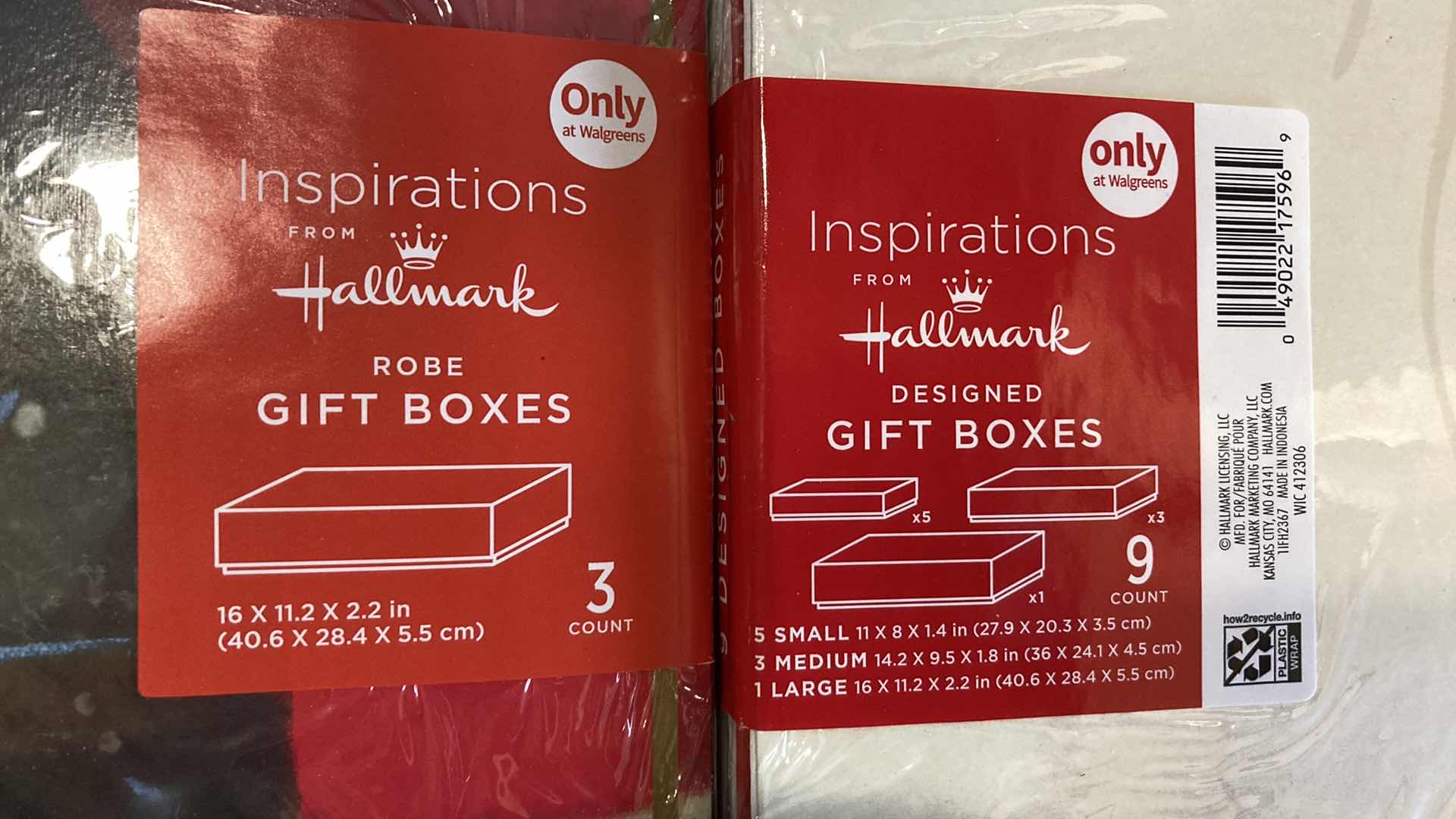 Photo 1 of NEW HALLMARK GIFT BOXES (2) & LARGE GIFT BAGS & TISSUES PAPER