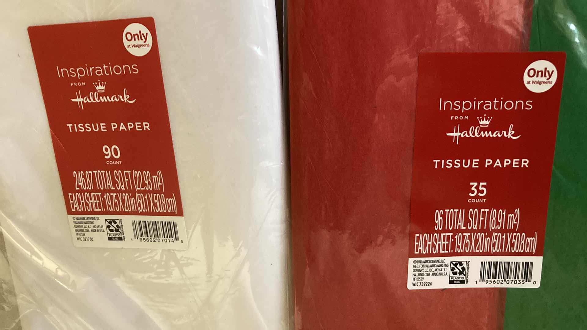 Photo 1 of NEW HALLMARK GIFT BOXES (3) & TISSUES PAPER (2)