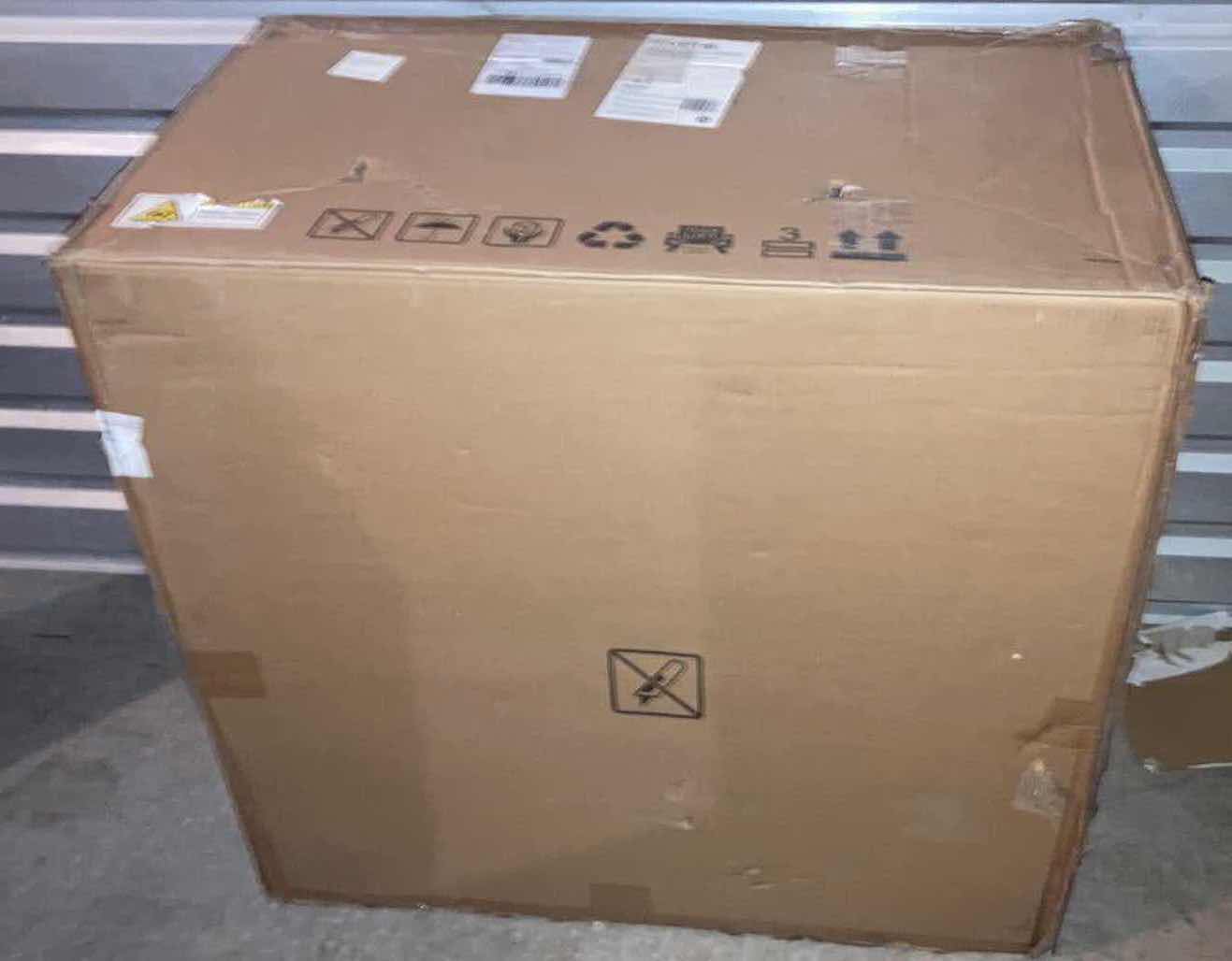 Photo 6 of NEW RIVET MODERN DEEP LEATHER GRAY ACCENT CHAIR