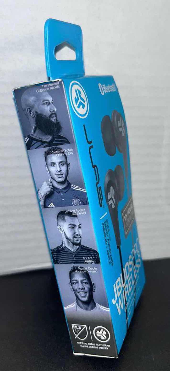 Photo 1 of NEW JLAB JBUDS PRO WIRELESS SIGNATURE EARBUDS, UNIVERSAL MIC W VOLUME & TRACK CONTROL FOR APPLE & ANDROID, BLACK