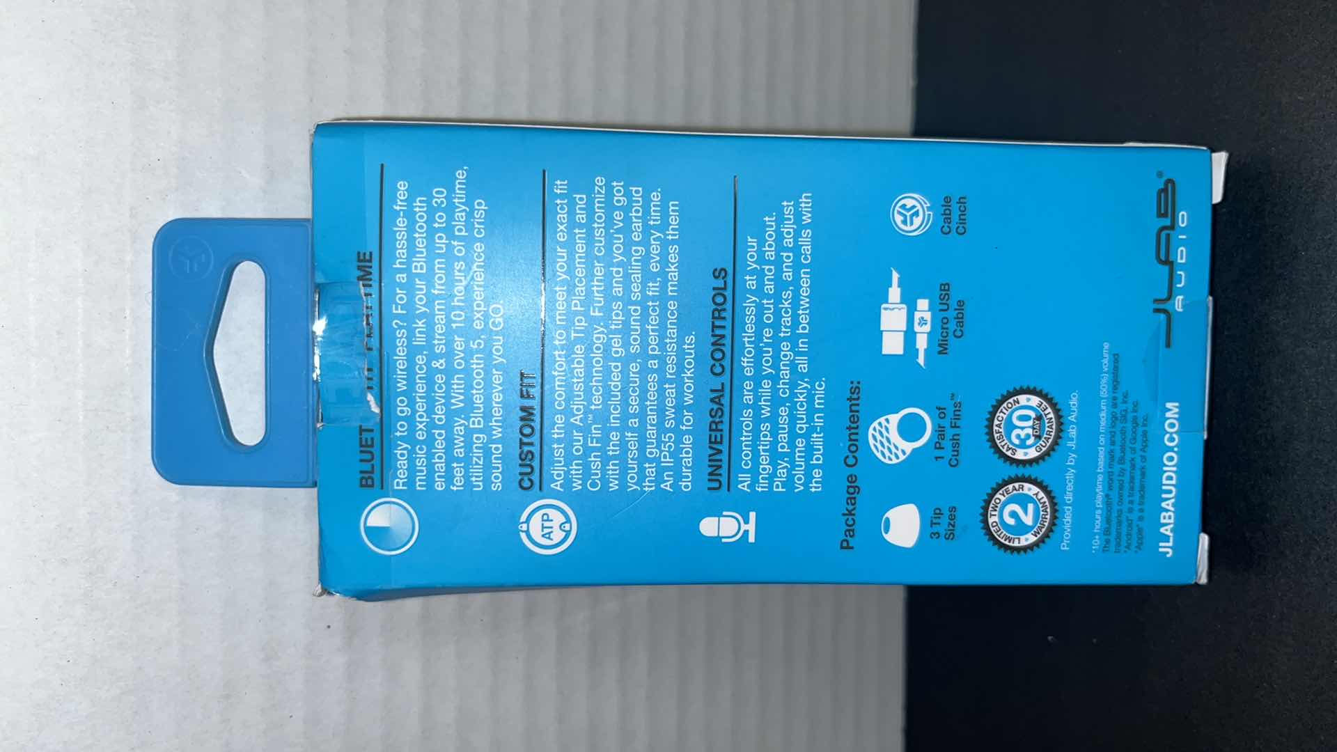 Photo 3 of NEW JLAB JBUDS PRO WIRELESS SIGNATURE EARBUDS, UNIVERSAL MIC W VOLUME & TRACK CONTROL FOR APPLE & ANDROID, BLACK