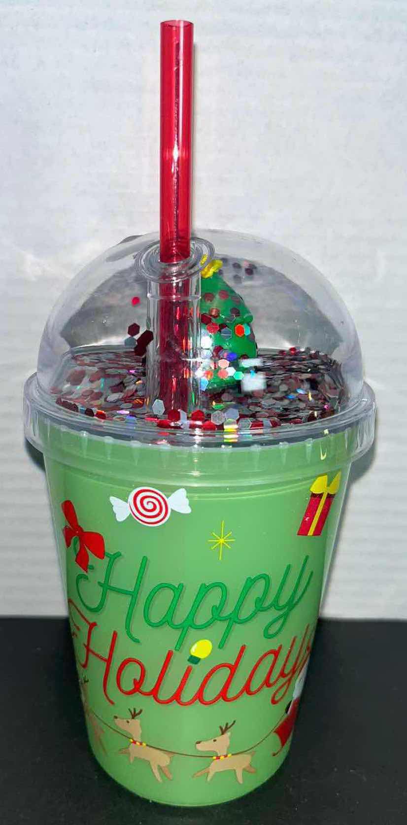 Photo 1 of NEW HOLIDAY TUMBLER CUPS (3)