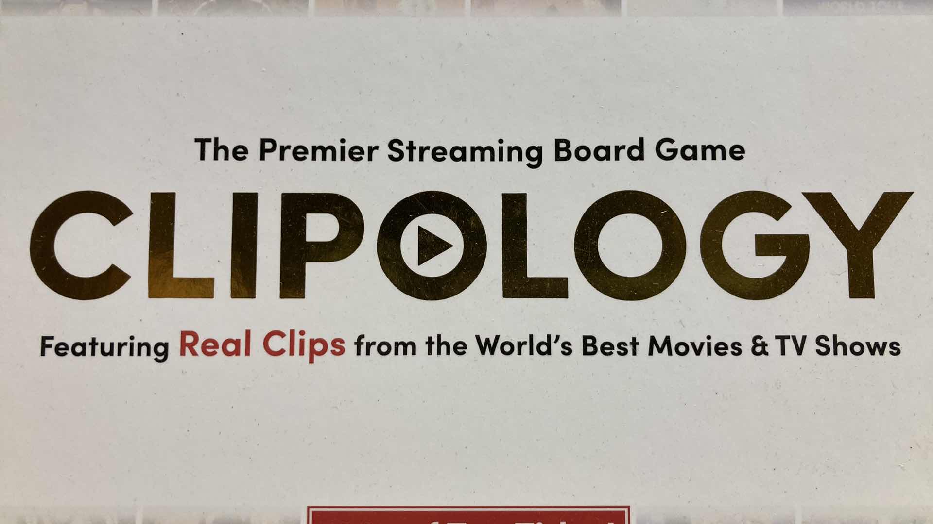 Photo 1 of NEW CLIPOLOGY THE PREMIER STREAMING BOARD GAME