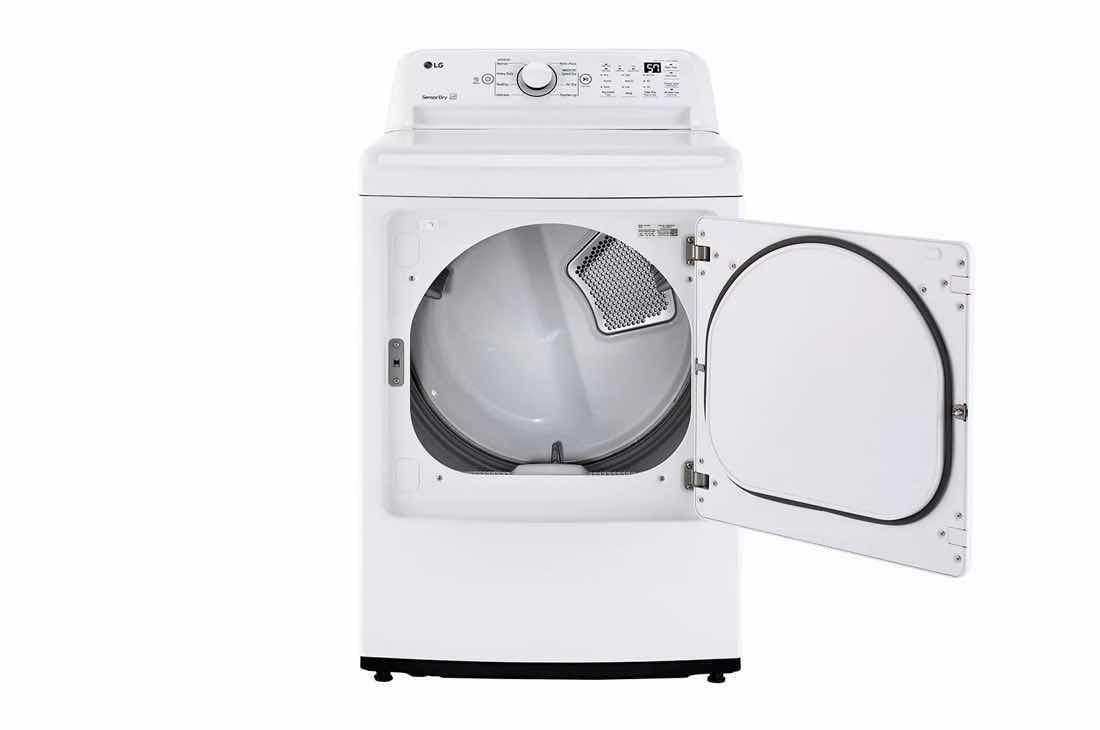 Photo 1 of LG ELECTRIC ULTRA LARGE CAPACITY SENSOR TECHNOLOGY DRYER MODEL DLE7000W 7.3CU.FT.