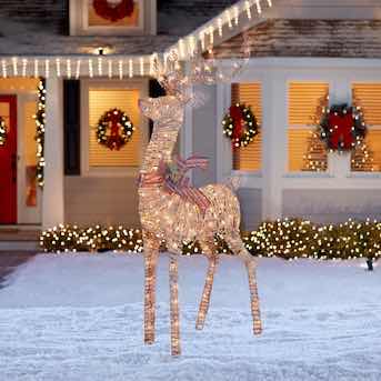 Photo 1 of NEW HOLIDAY LIVING 5FT RATTAN BUCK MODEL 5280919