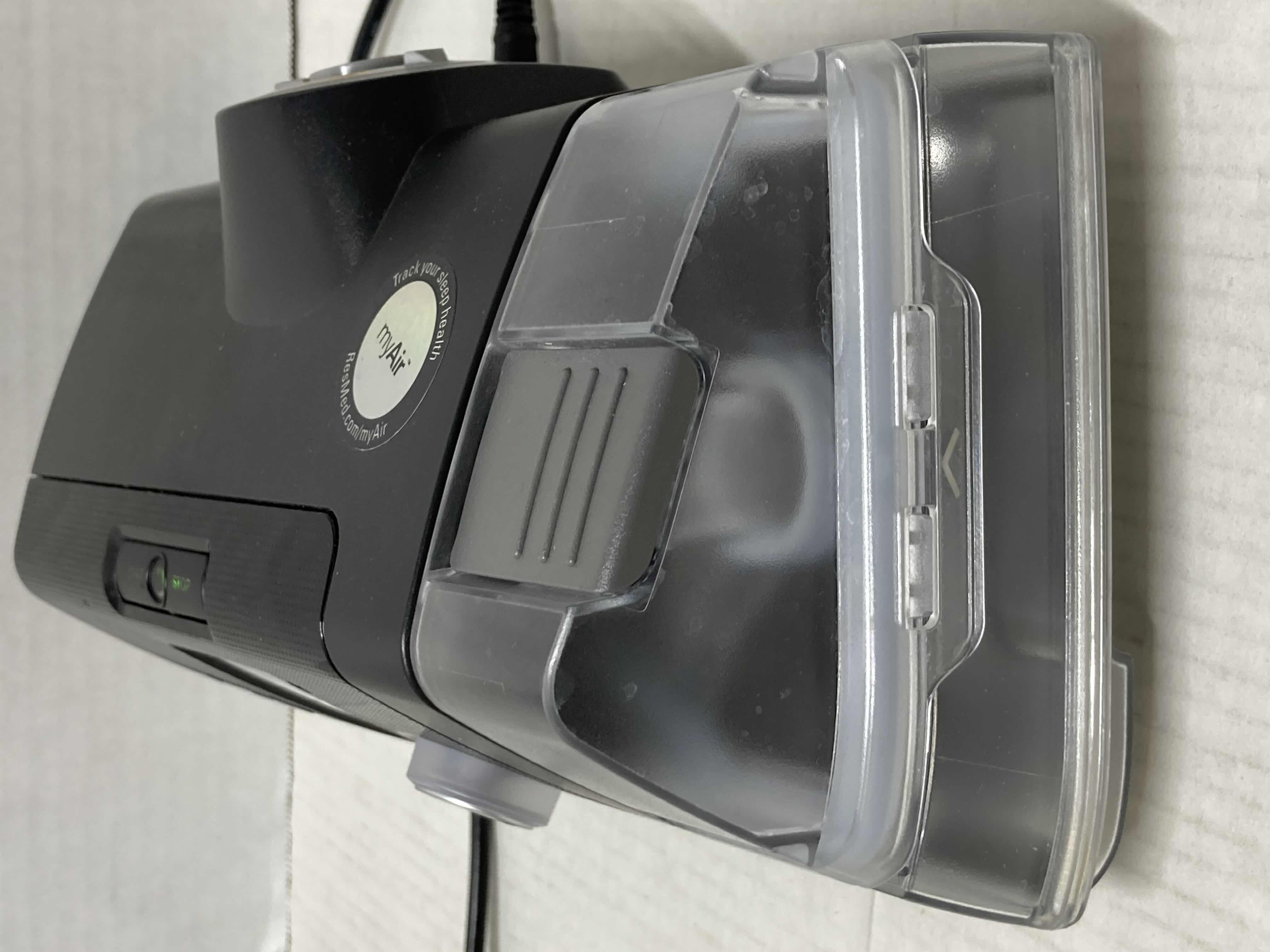 Photo 1 of RESMED AIR SENSE 10 C-PAP RESPIRATORY MACHINE MODEL 307028 W ACCESSORIES & CASE