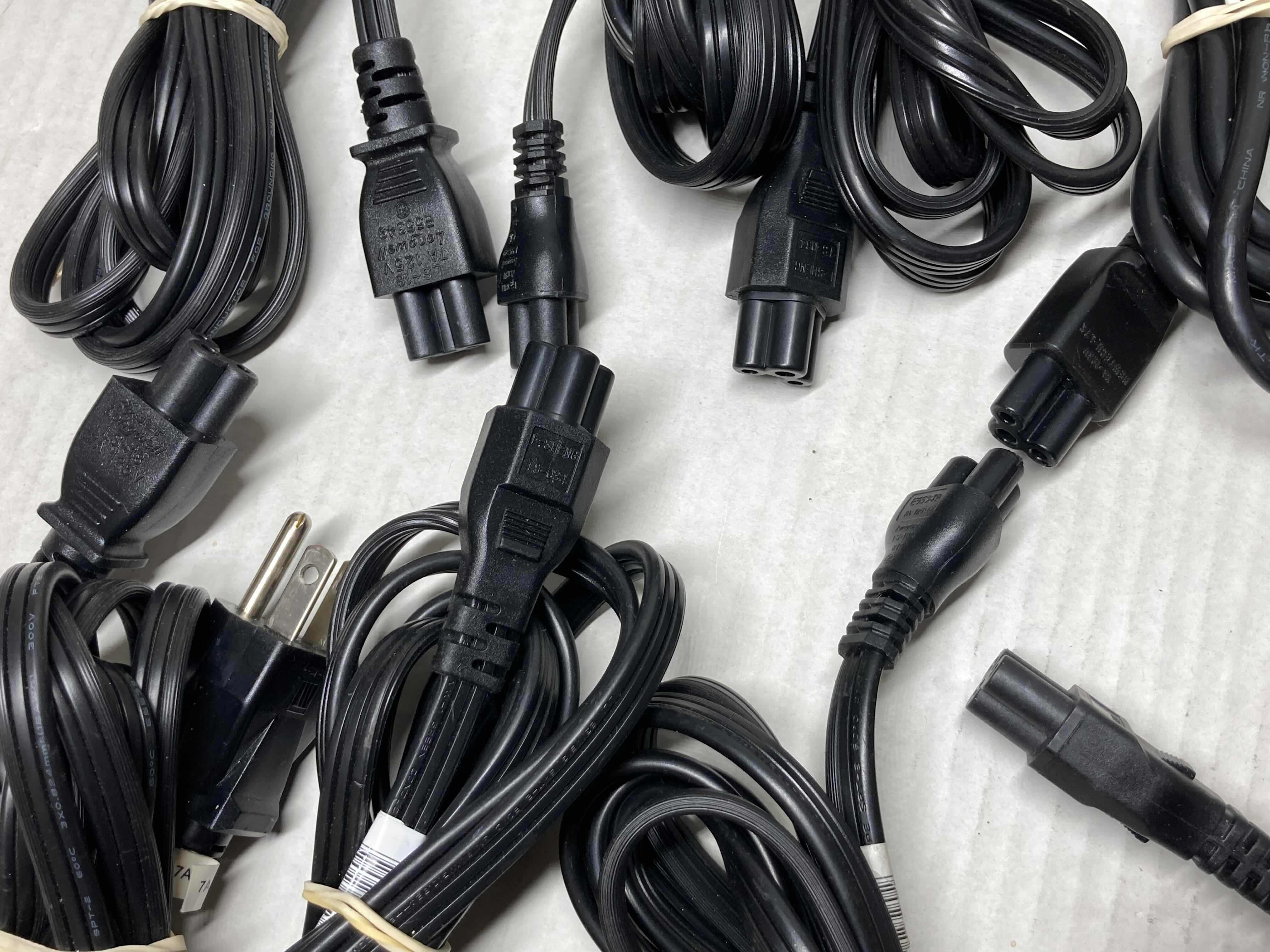 Photo 1 of MEDIA AC POWER CORDS-VARIOUS PURPOSES (10)