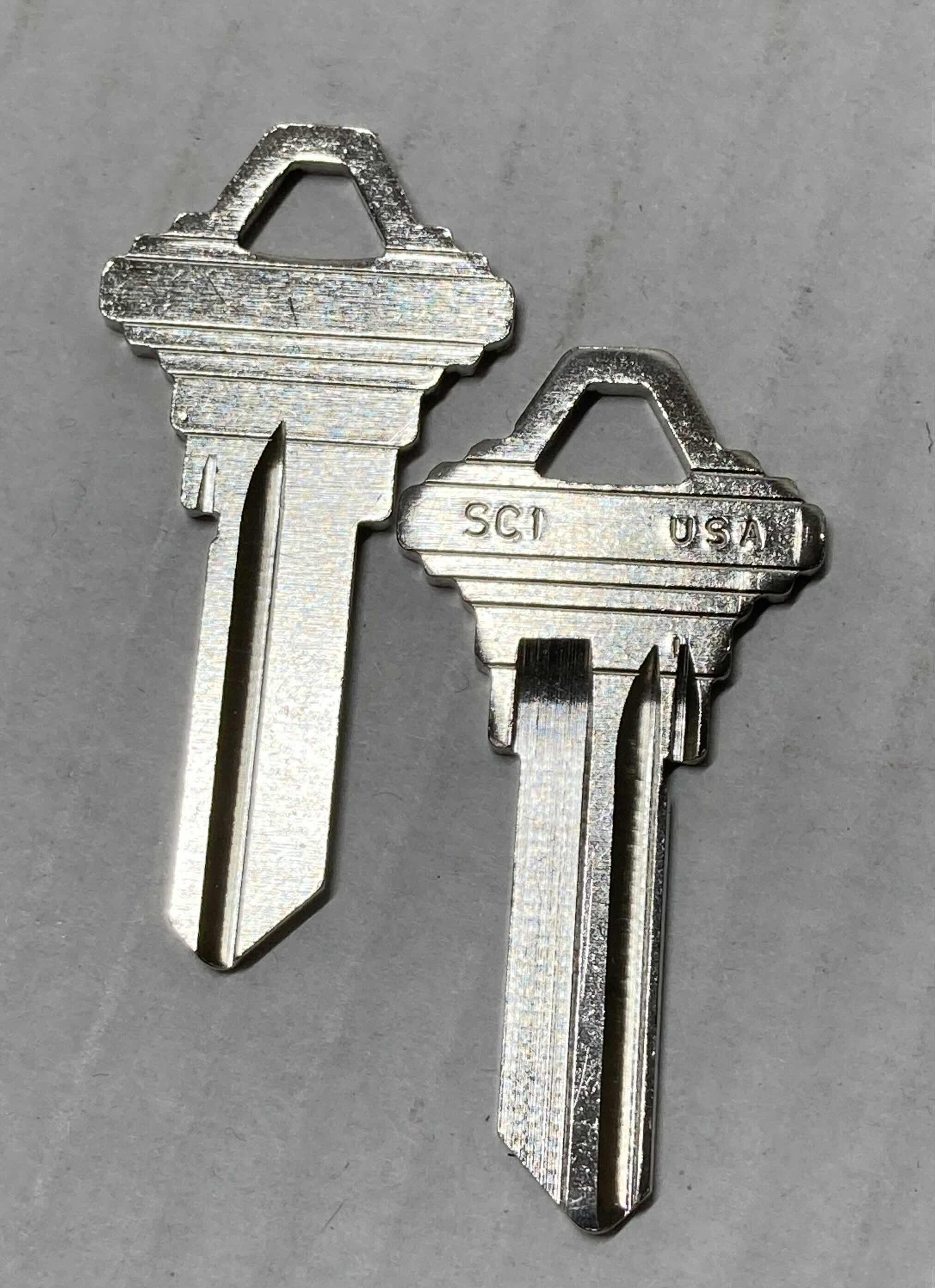 Photo 1 of NEW SC1 BLANK KEYS (50)