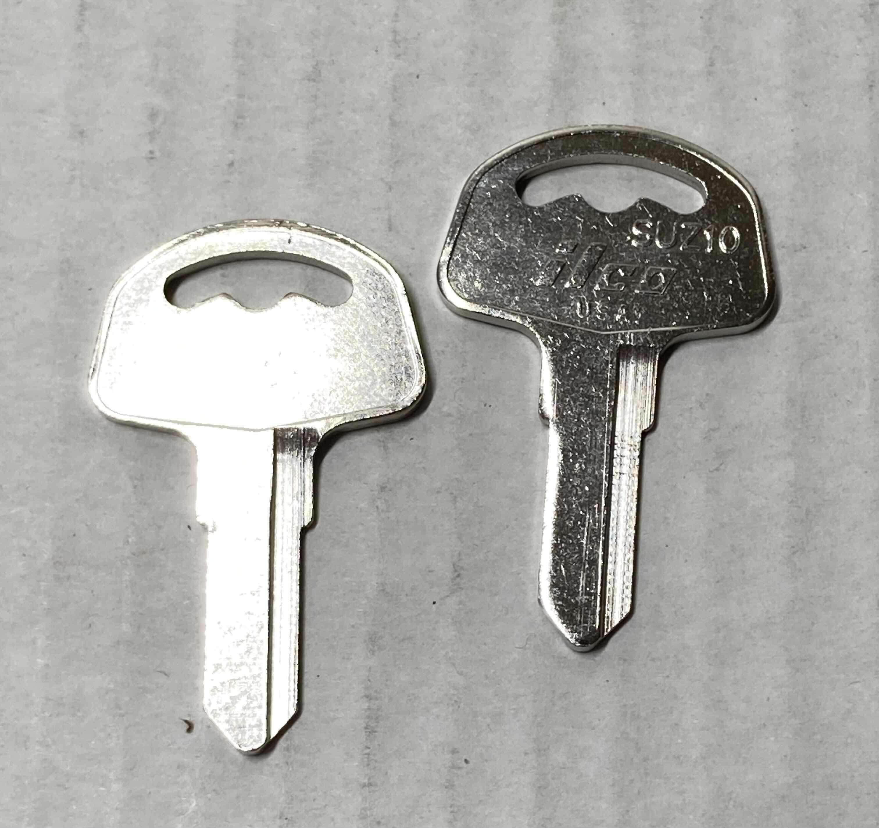 Photo 1 of NEW iLCO SUZ10 BLANK KEYS (25)