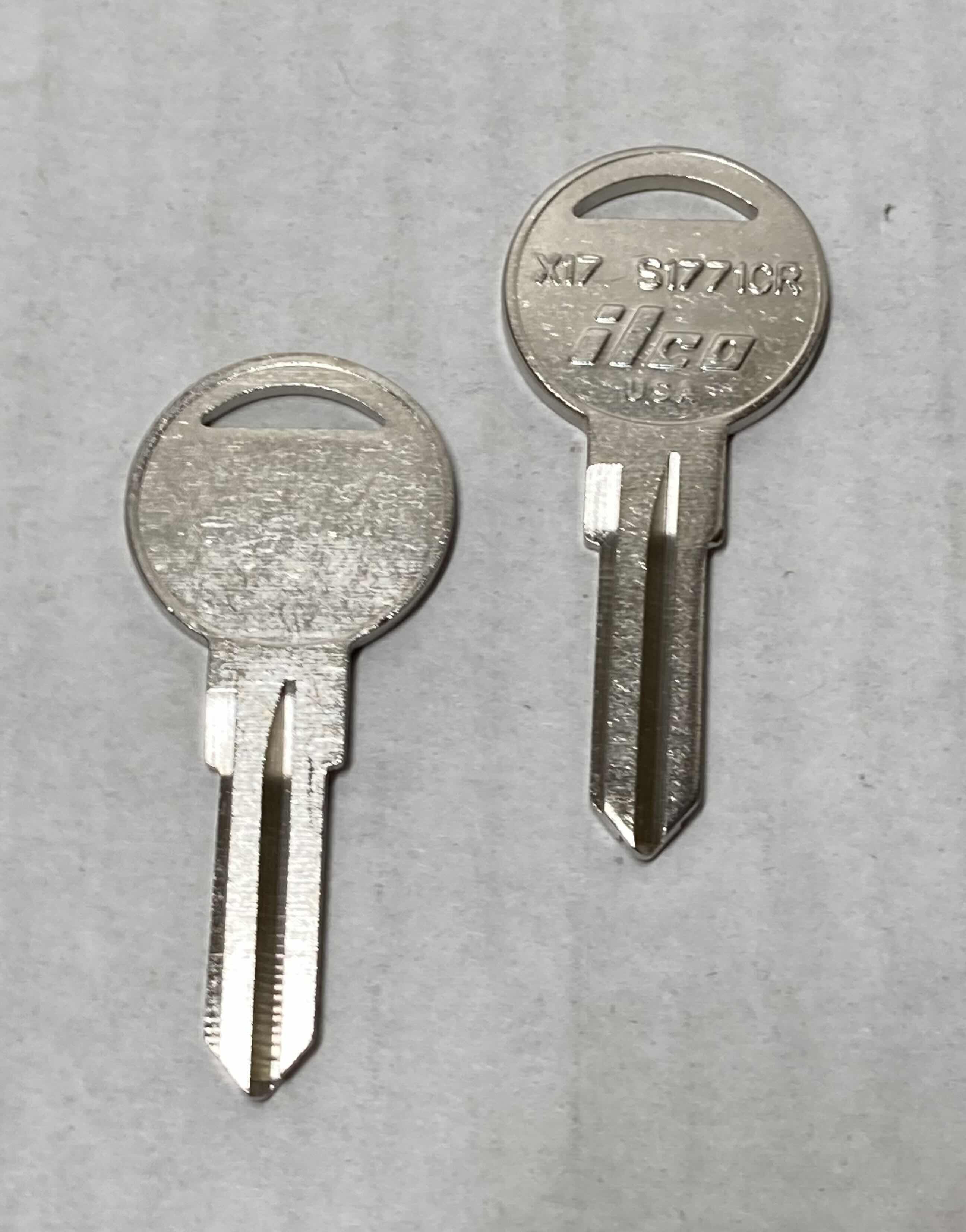 Photo 1 of NEW iLCO X17 S1771CR BLANK KEYS (25)