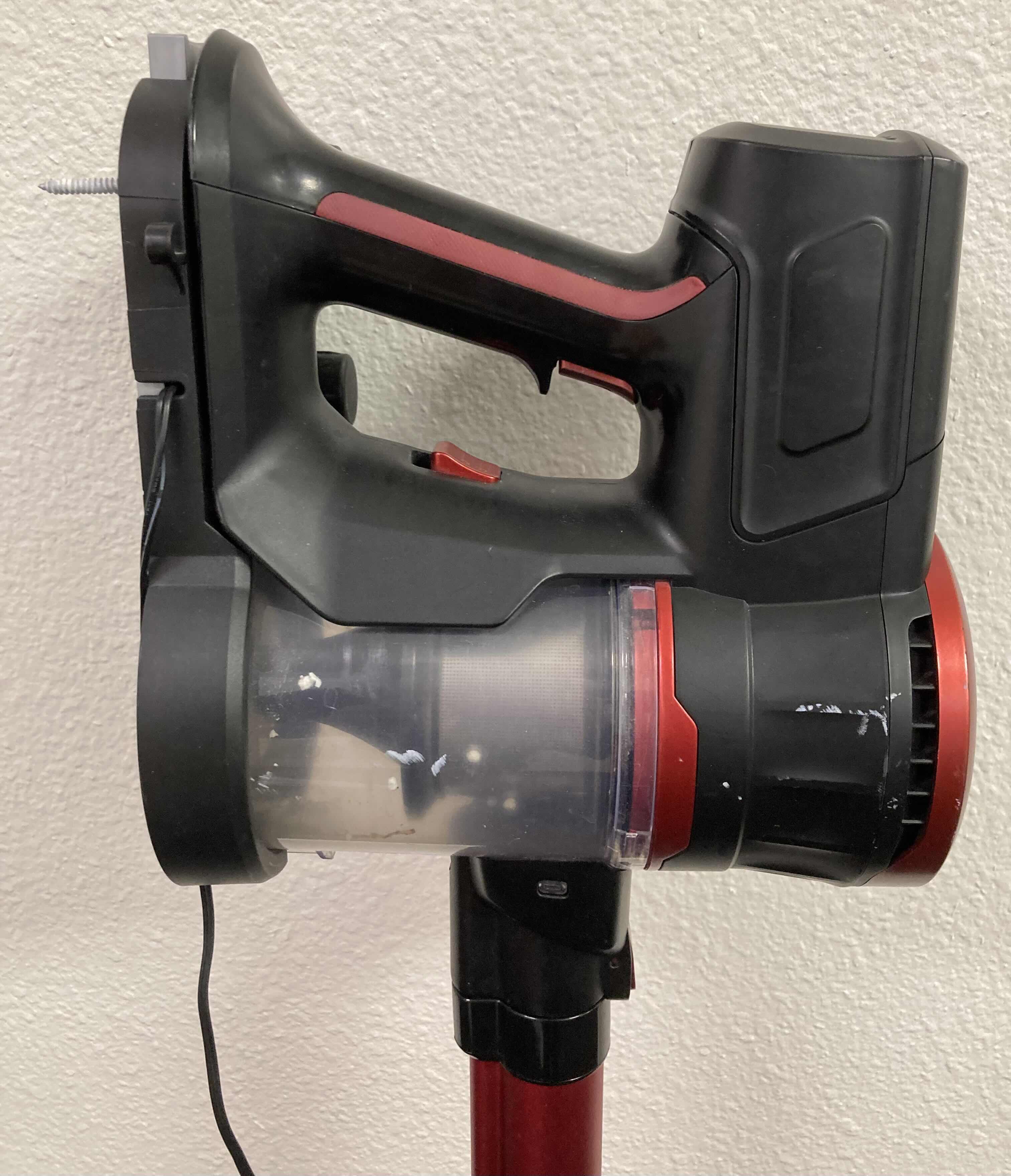 Photo 1 of MOOSOO ULTRA-QUIET CORDLESS VACUUM CLEANER W ATTACHMENTS (10) & WALL MOUNTED CHARGER MODEL K17