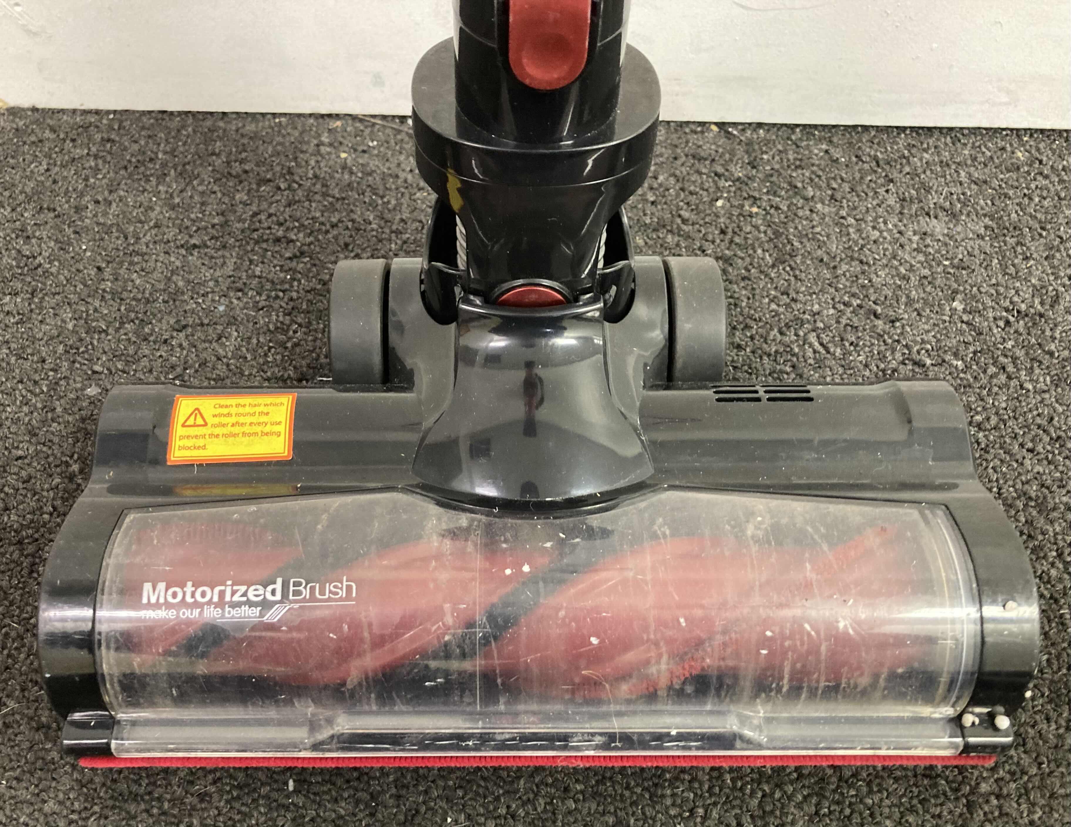 Photo 1 of MOOSOO ULTRA-QUIET CORDLESS VACUUM CLEANER W ATTACHMENTS (10) & WALL MOUNTED CHARGER MODEL K17