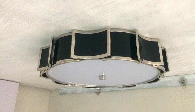 Photo 1 of NEW PROJECT LIGHT INC LED FLUSH MOUNT LIGHTS CUSTOM MADE PROJECT COSMO MODEL VEGAS LF-9402A 2PACK 20” X 20” H3”