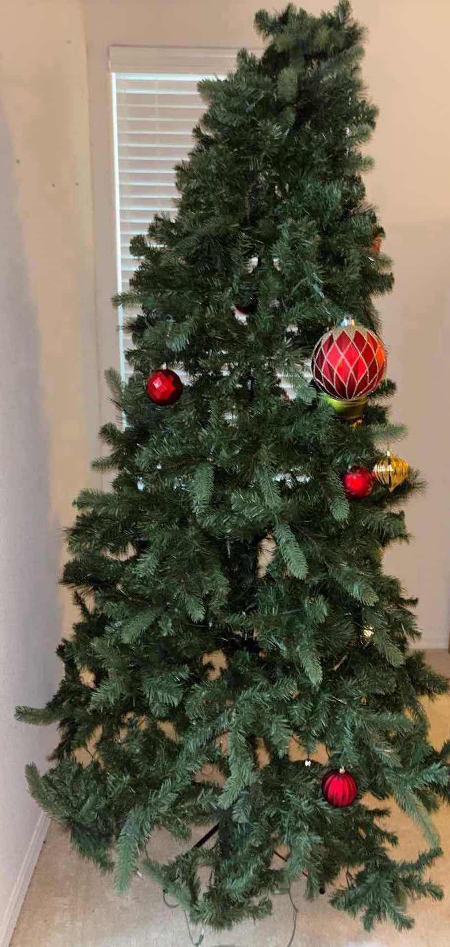 Photo 1 of 6.5 FT ARTIFICIAL CHRISTMAS TREE W STAND