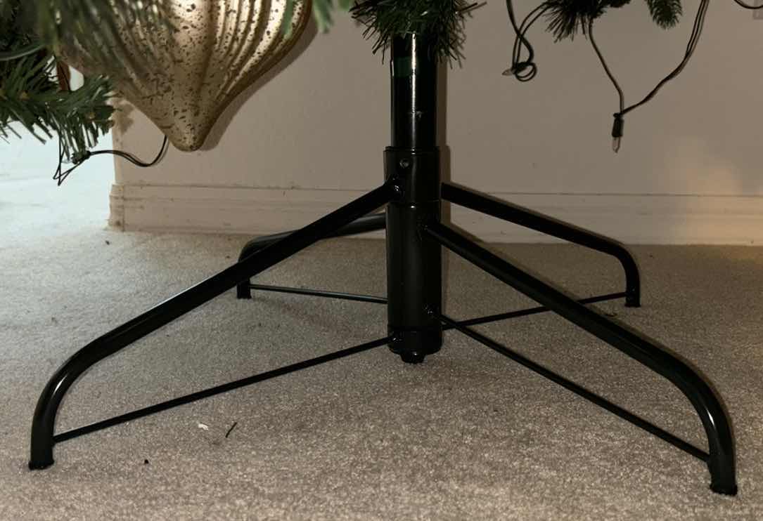 Photo 1 of 6.5 FT ARTIFICIAL CHRISTMAS TREE W STAND