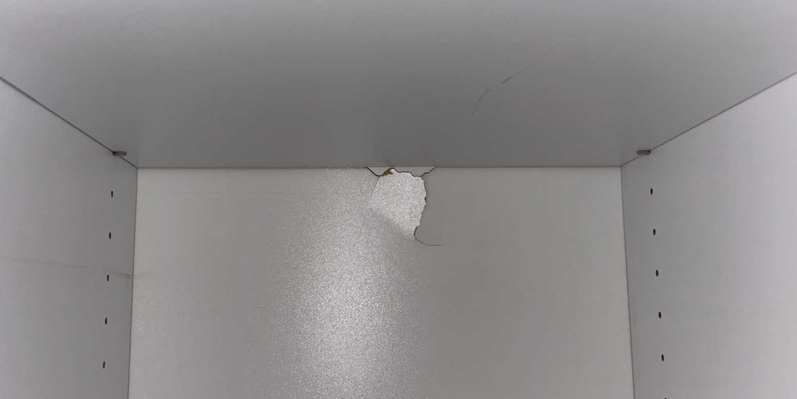 Photo 1 of 6-SHELF STORAGE CABINET 15.5” X 18” H71.75” (WHITE)