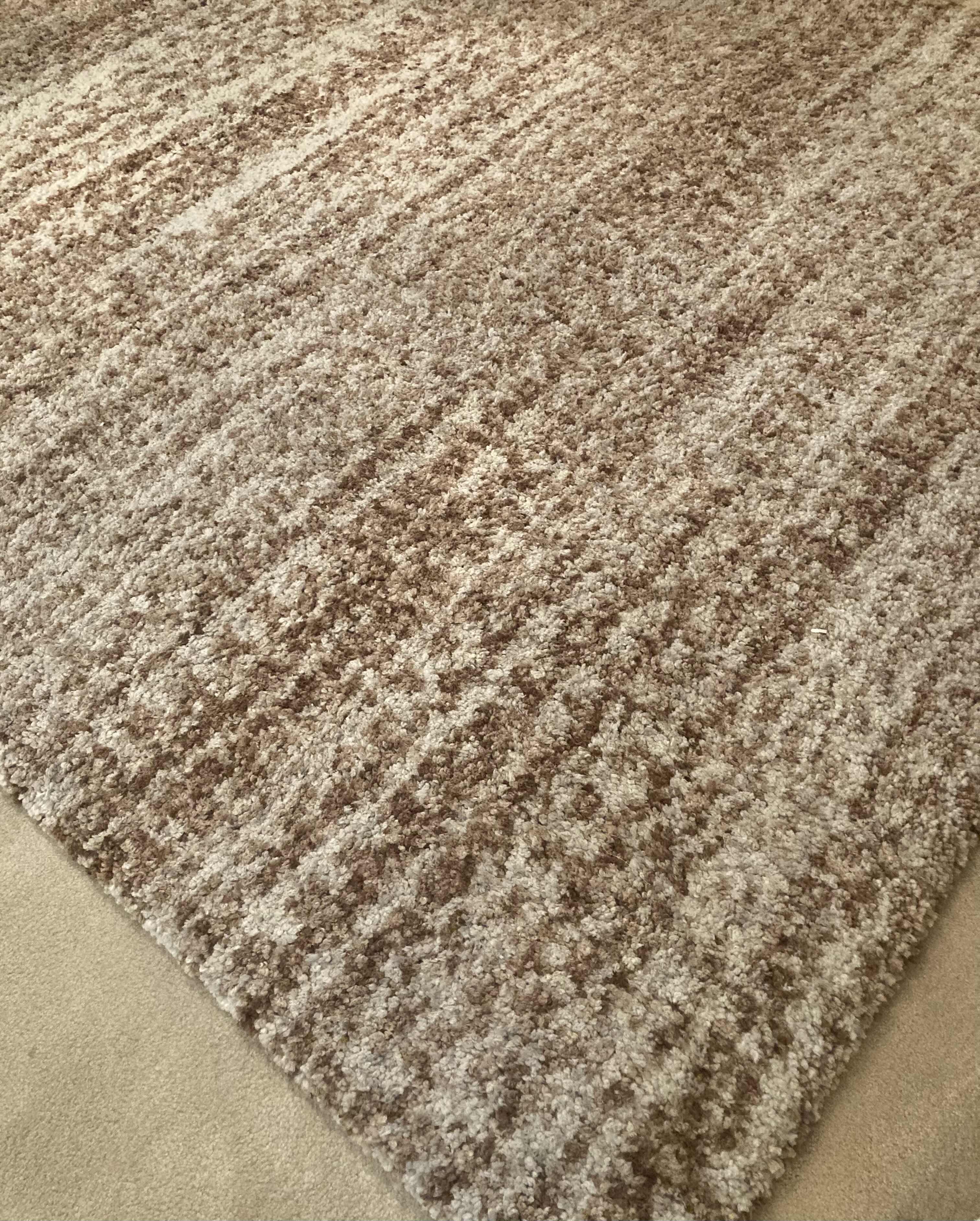 Photo 1 of BROWN & BEIGE POLYESTER AREA RUG 120” X 96”