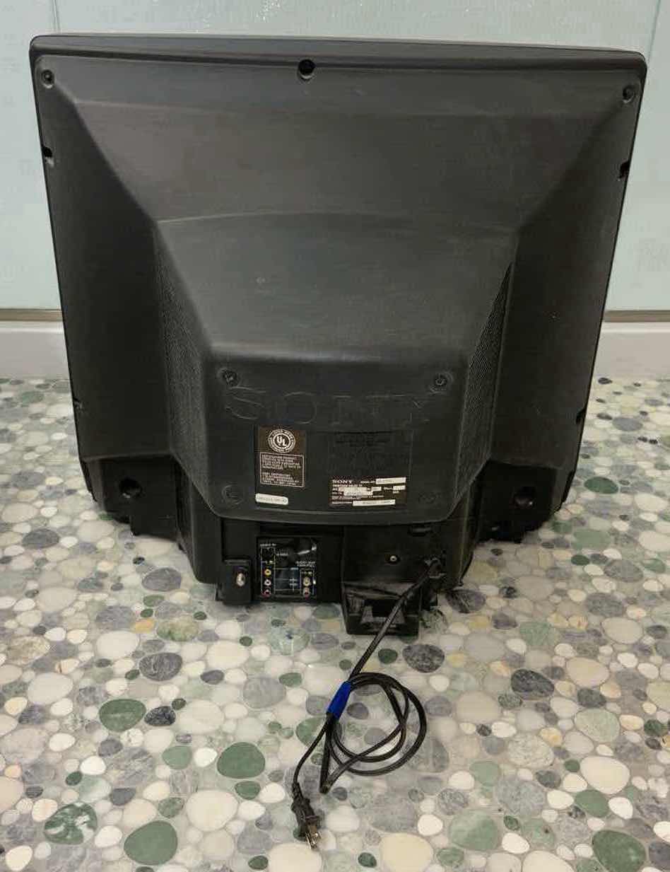 Photo 1 of SONY 27” TRINITRON COLOR MONITOR/RECEIVER TV (MODEL KV-27S42)