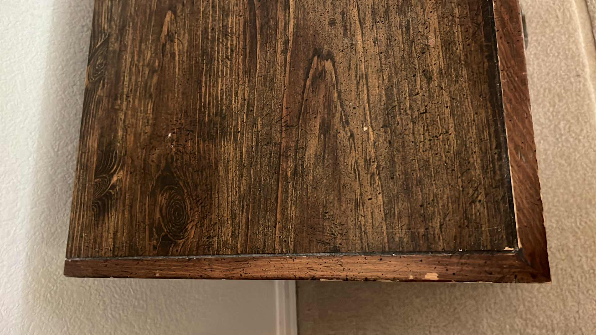 Photo 1 of LEA FURNITURE DARK WOOD FINISH NIGHTSTAND 27” X 16” H22.5”