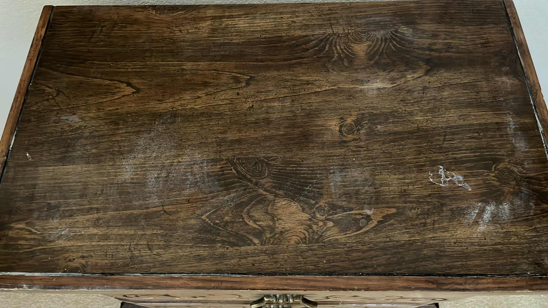 Photo 1 of LEA FURNITURE DARK WOOD FINISH NIGHTSTAND 27” X 16” H22.5”