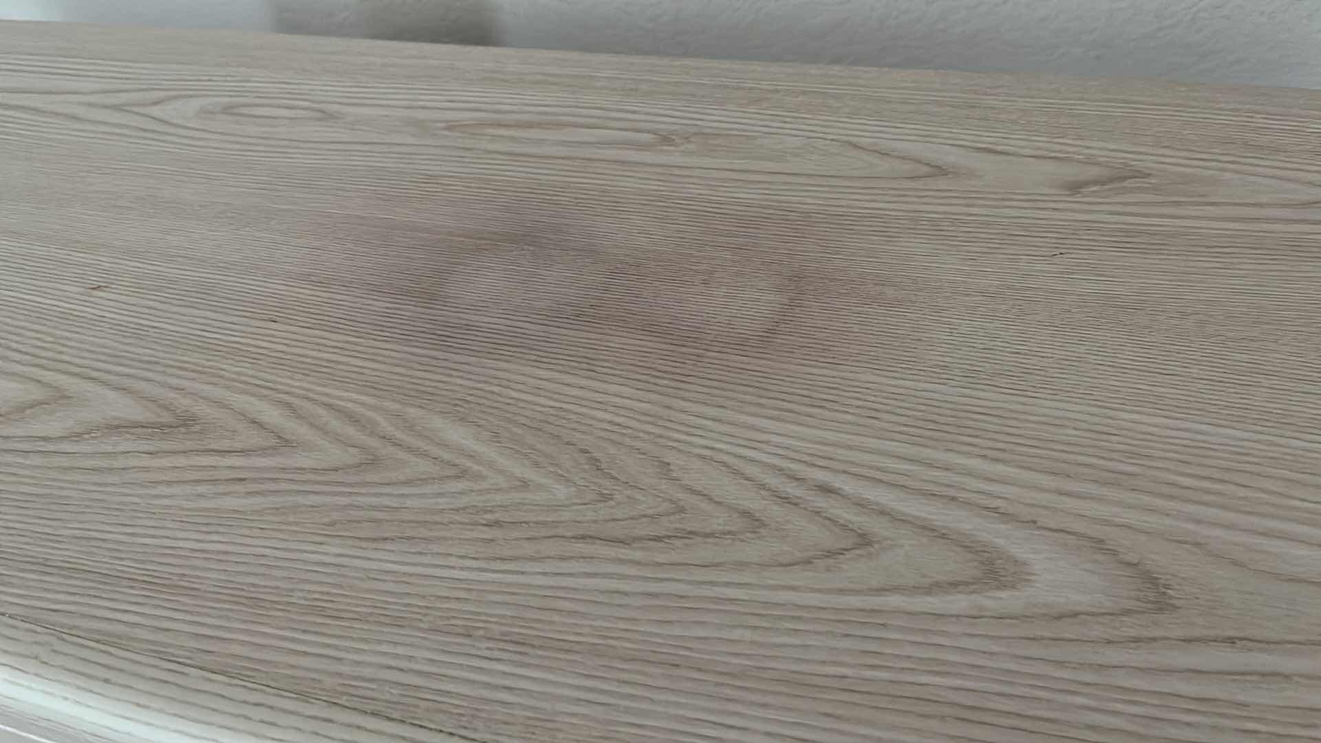 Photo 1 of WHITE WASHED OAK WOOD FINISH ENTERTAINMENT CENTER 49” X 16” H48.5”