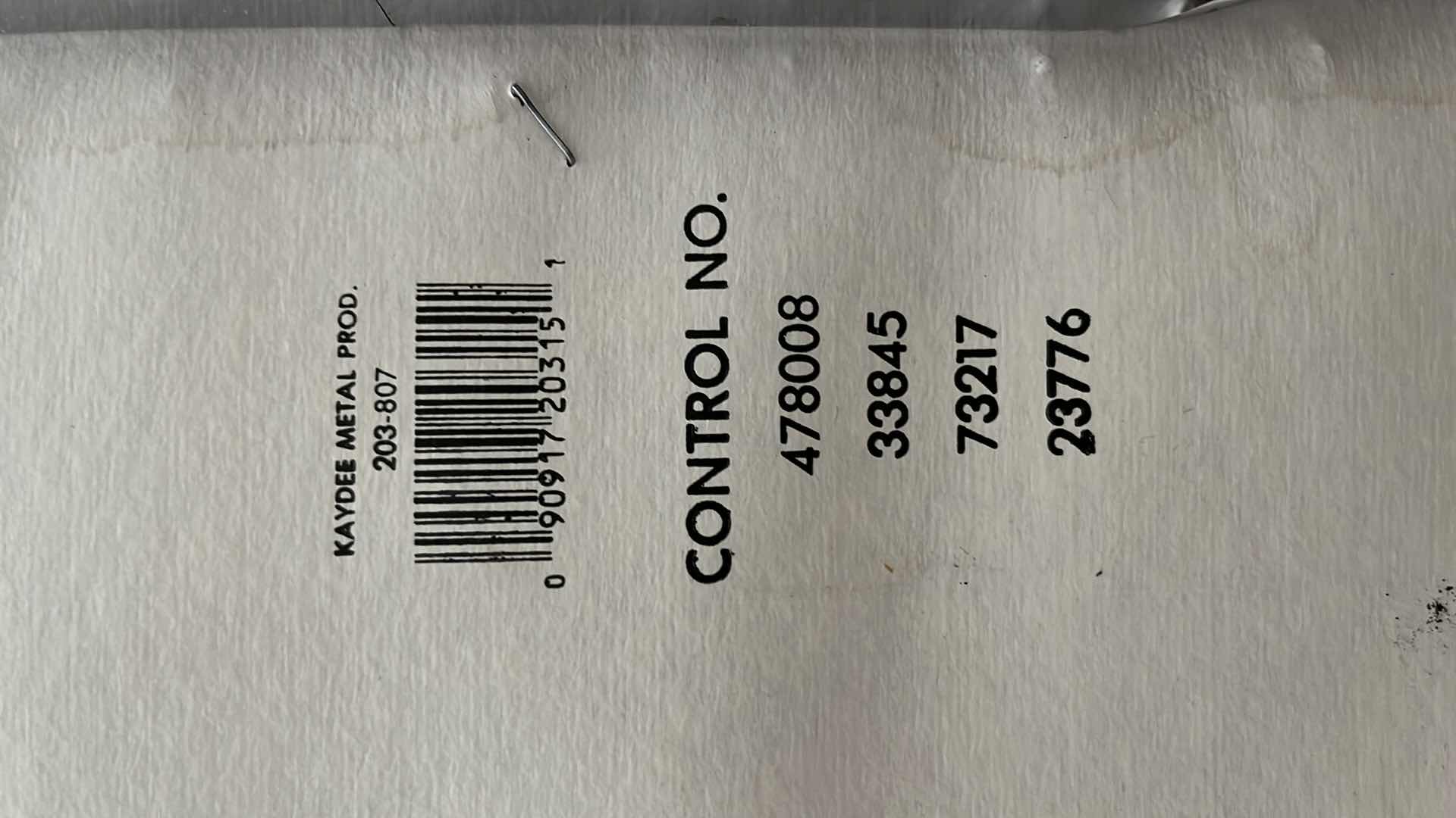 Photo 5 of KAYDEE METAL PROD BLUE UPHOLSTERY STAINLESS STEEL FRAME CHAIR 16.5” X 21” H32.5”