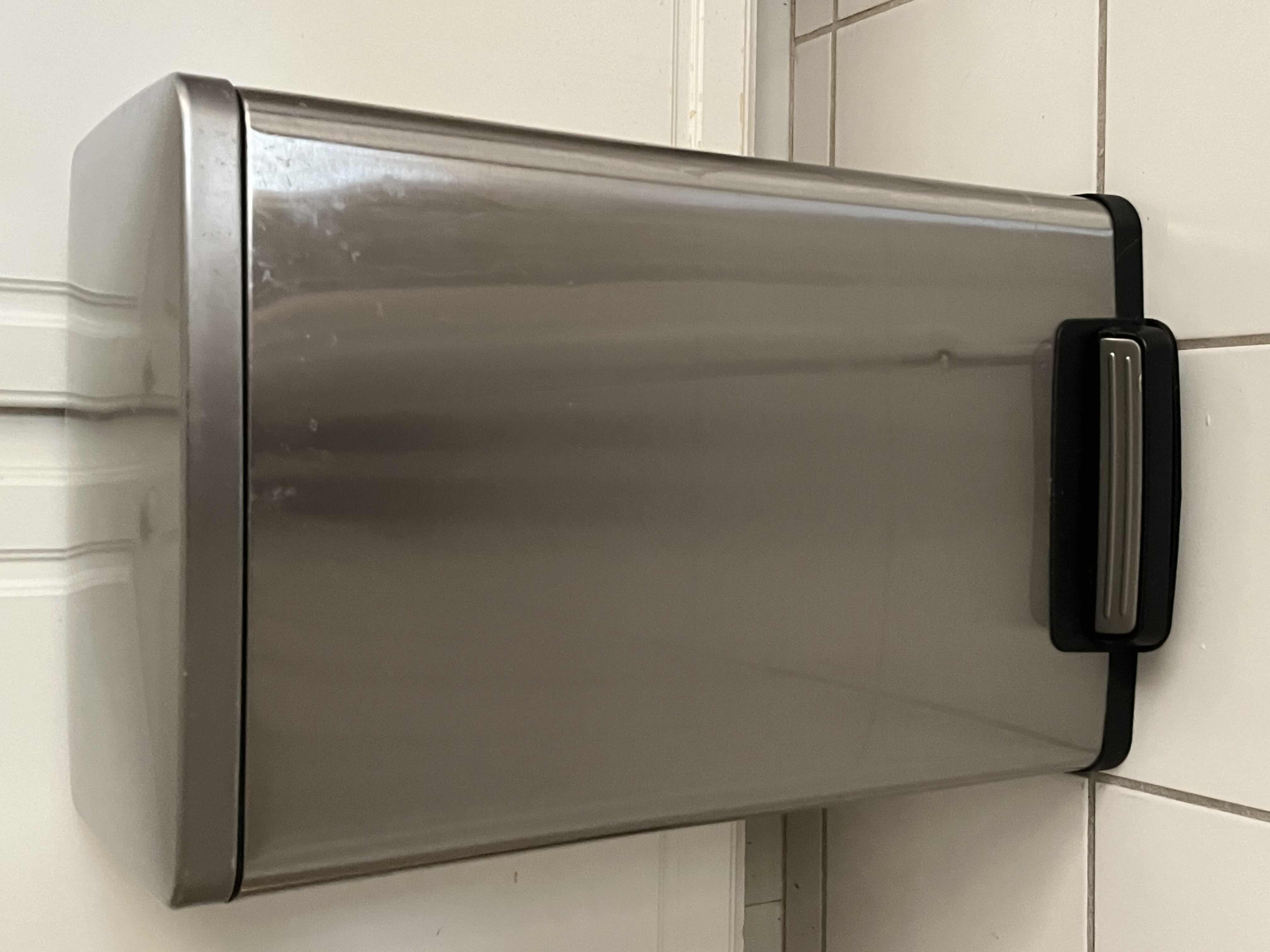 Photo 1 of TRAMOTINA STAINLESS STEEL KITCHEN TRASH CAN 16” X 13” H26”