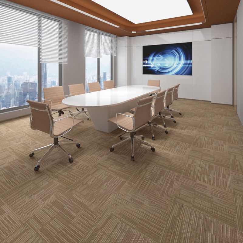 Photo 1 of ATWORK RUBICON TRAVERTINE LOOP FINISH GLUE DOWN CARPET TILE 19.5” X 19.5” (53.8SQFT PER CASE/8CASES APPROX 430.4SQFT TOTAL) READ NOTES